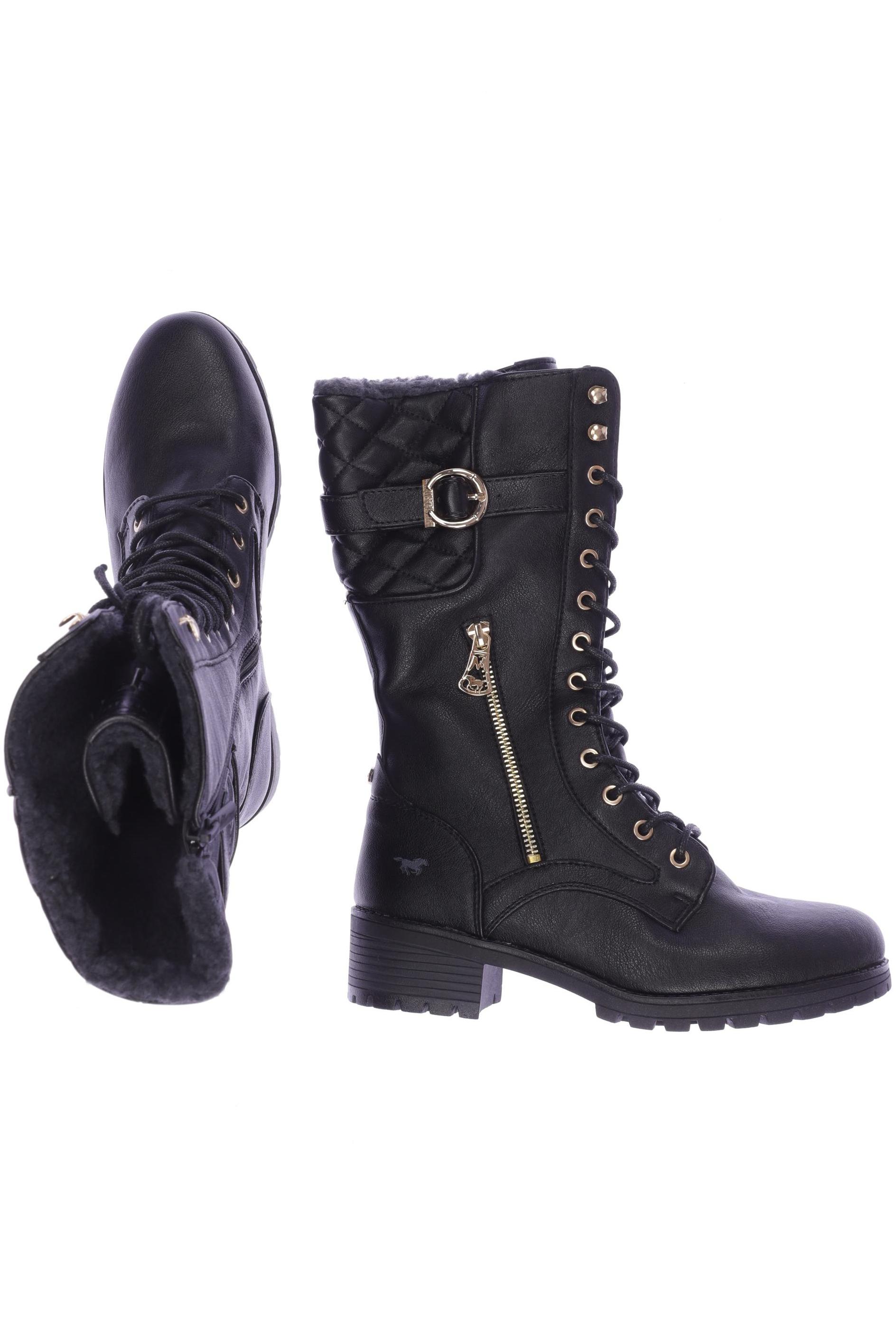 

Mustang Damen Stiefel, schwarz, Gr. 39