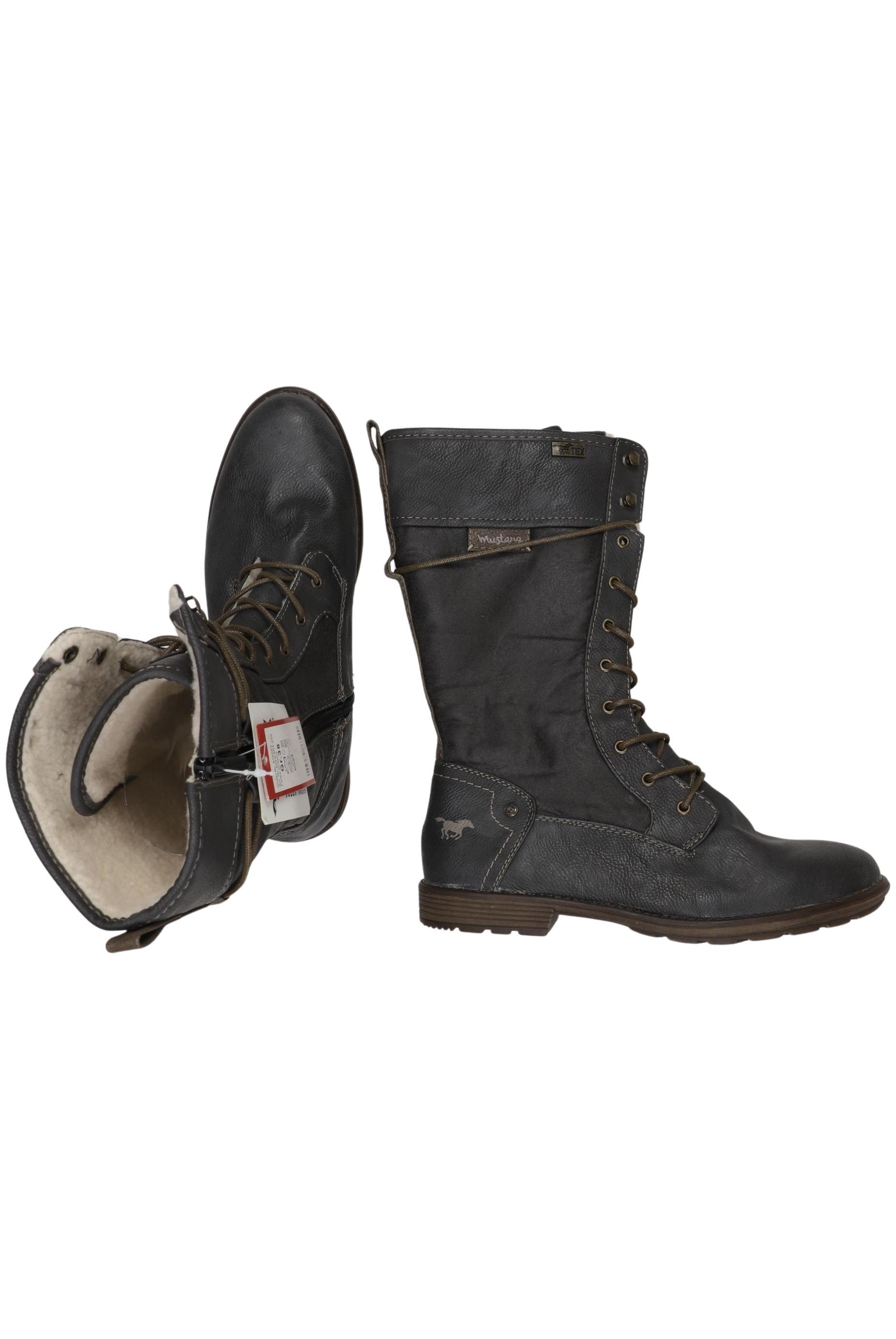 

Mustang Damen Stiefel, grau, Gr. 38