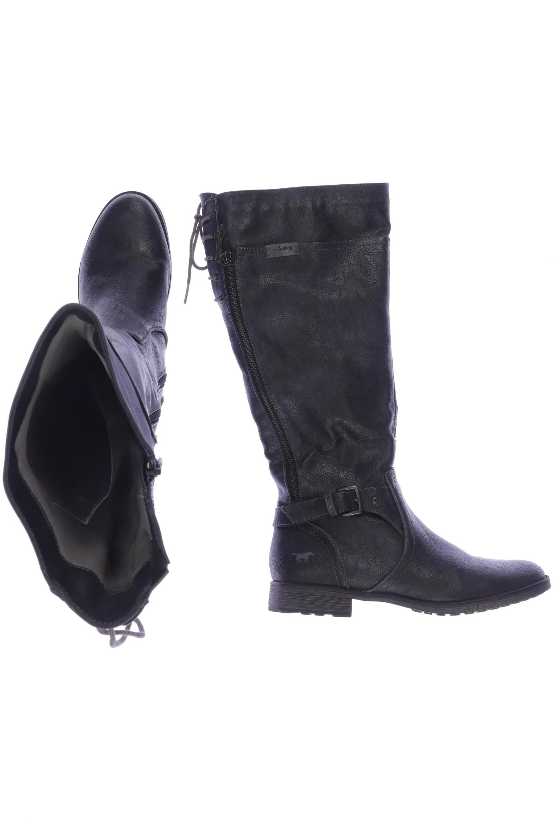 

MUSTANG Damen Stiefel, marineblau