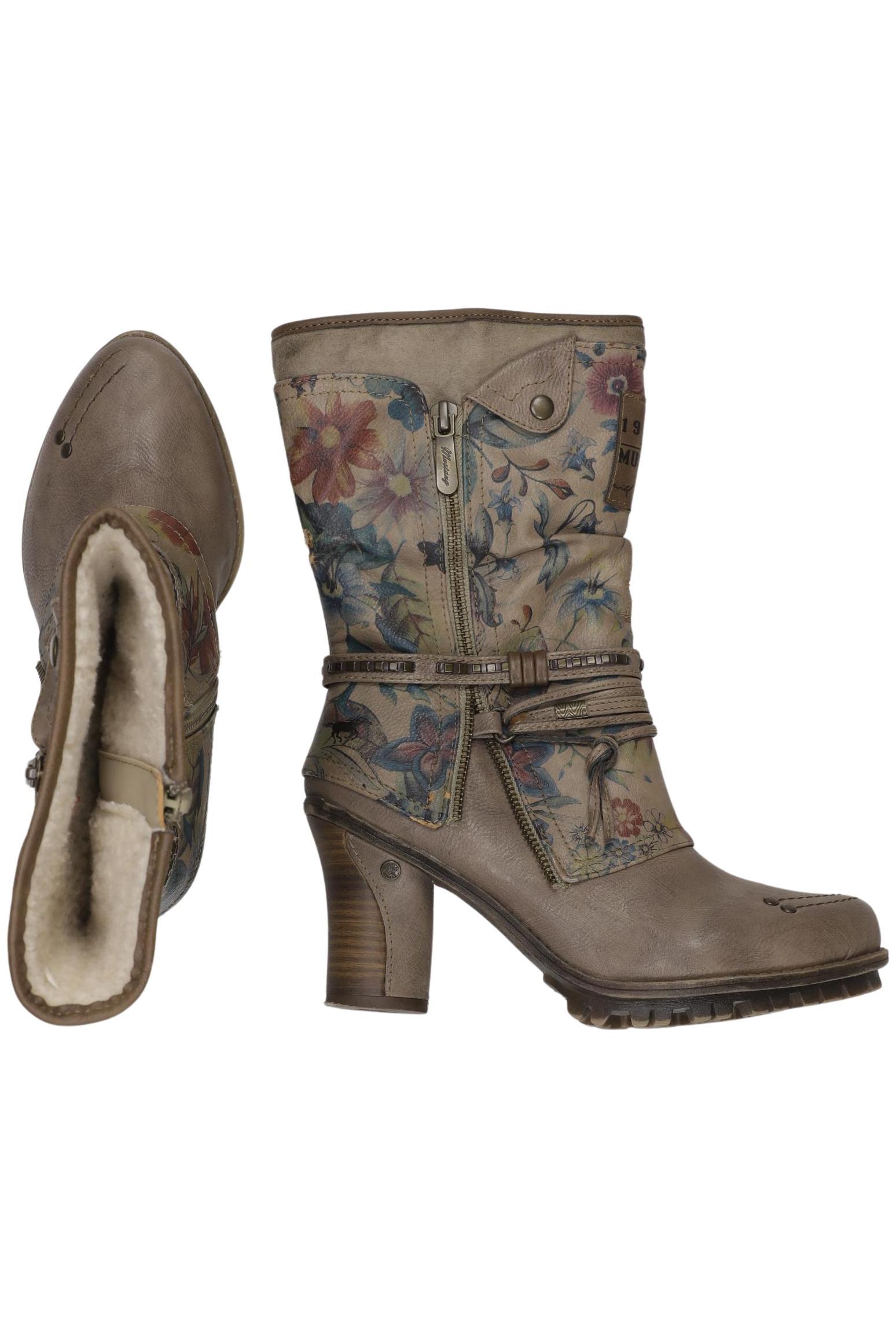 

Mustang Damen Stiefel, grau, Gr. 37