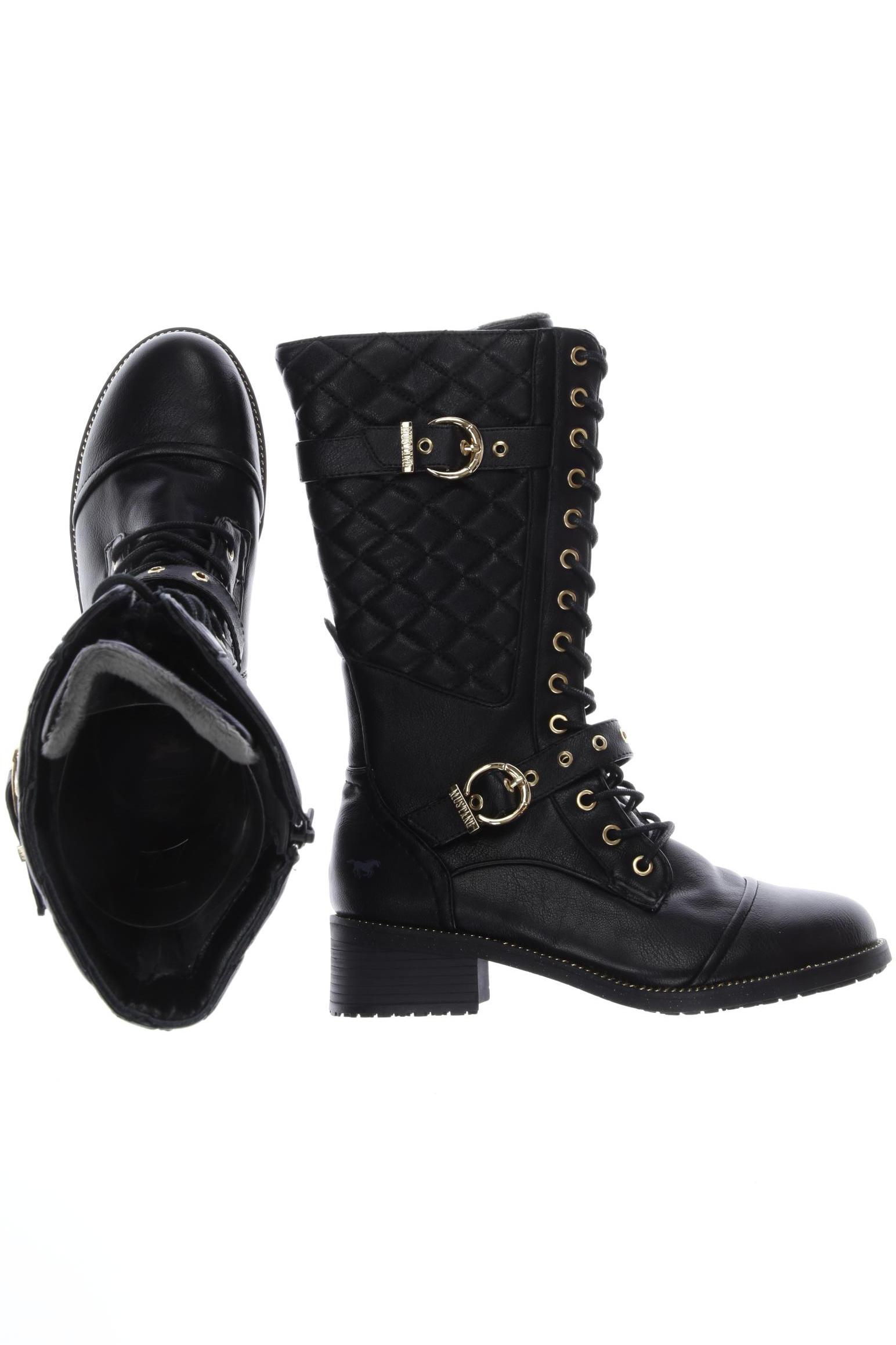 

Mustang Damen Stiefel, schwarz, Gr. 39