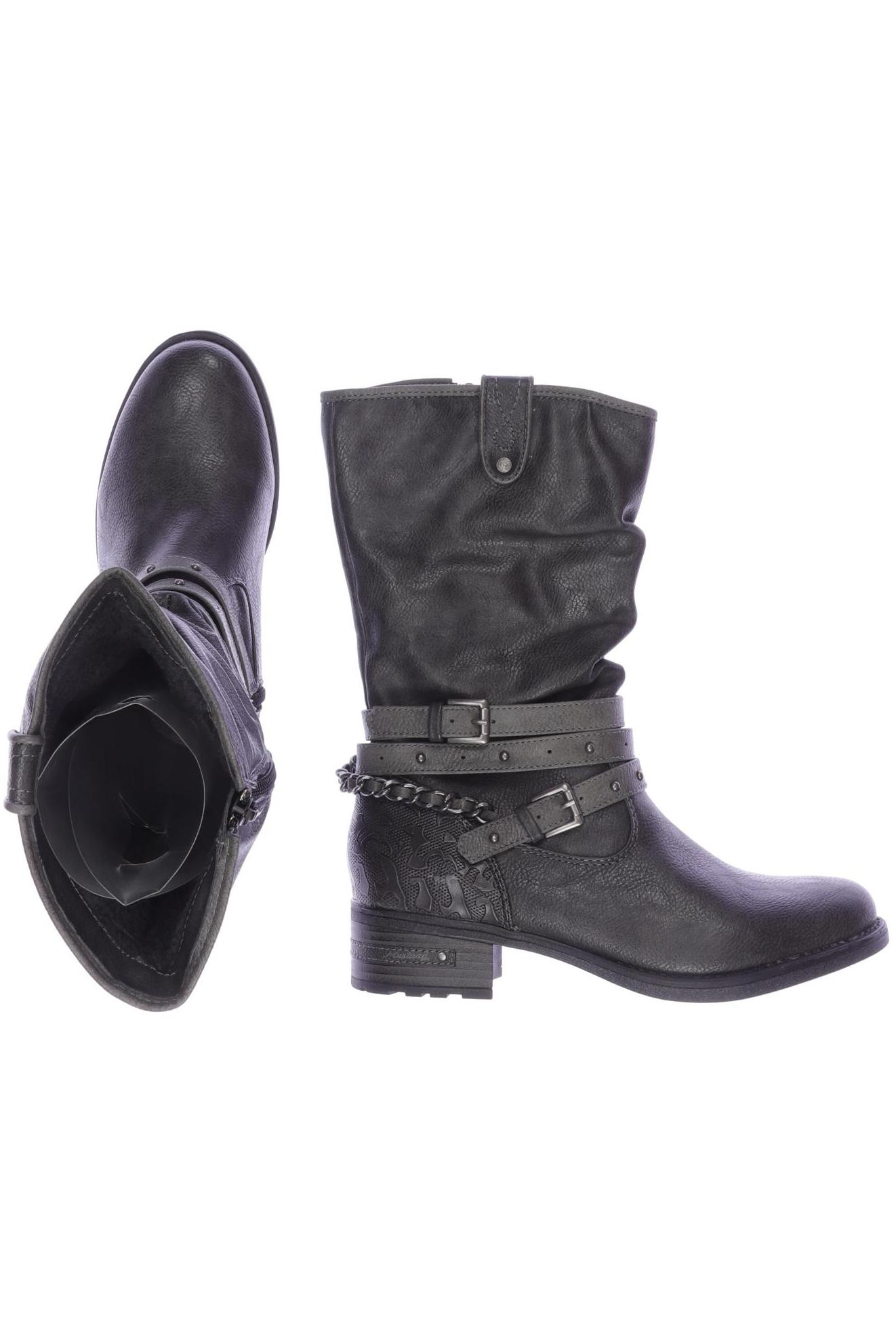 

Mustang Damen Stiefel, grau, Gr. 39