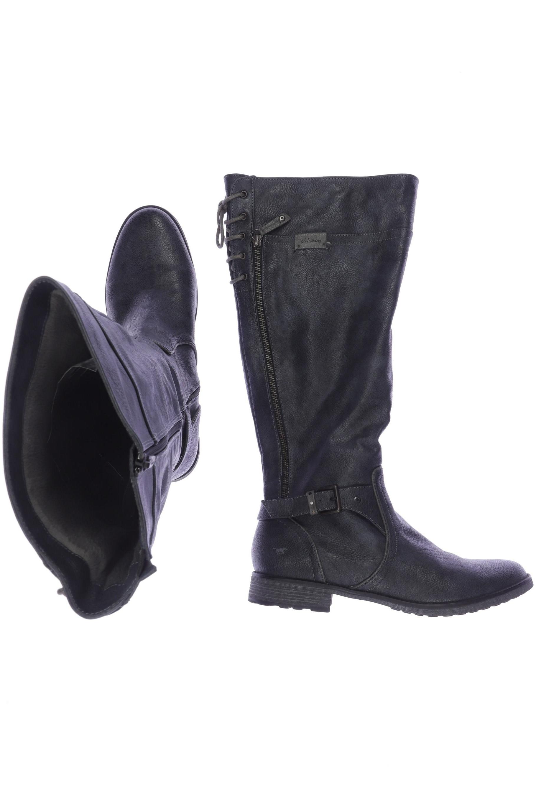 

Mustang Damen Stiefel, marineblau, Gr. 42
