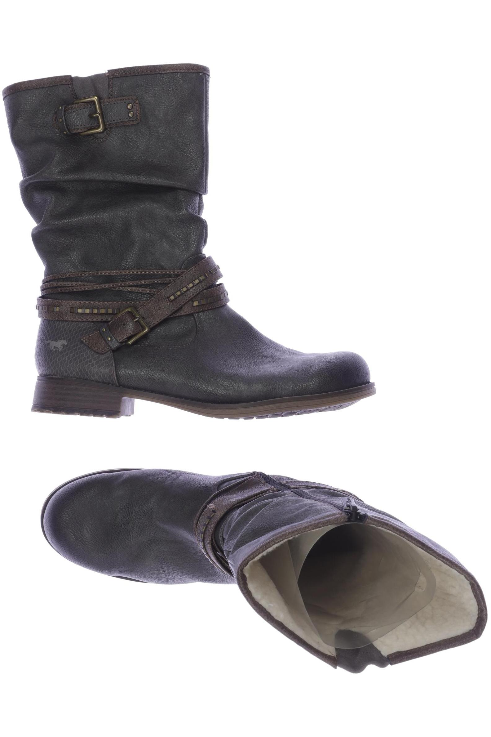 

Mustang Damen Stiefel, grau, Gr. 40