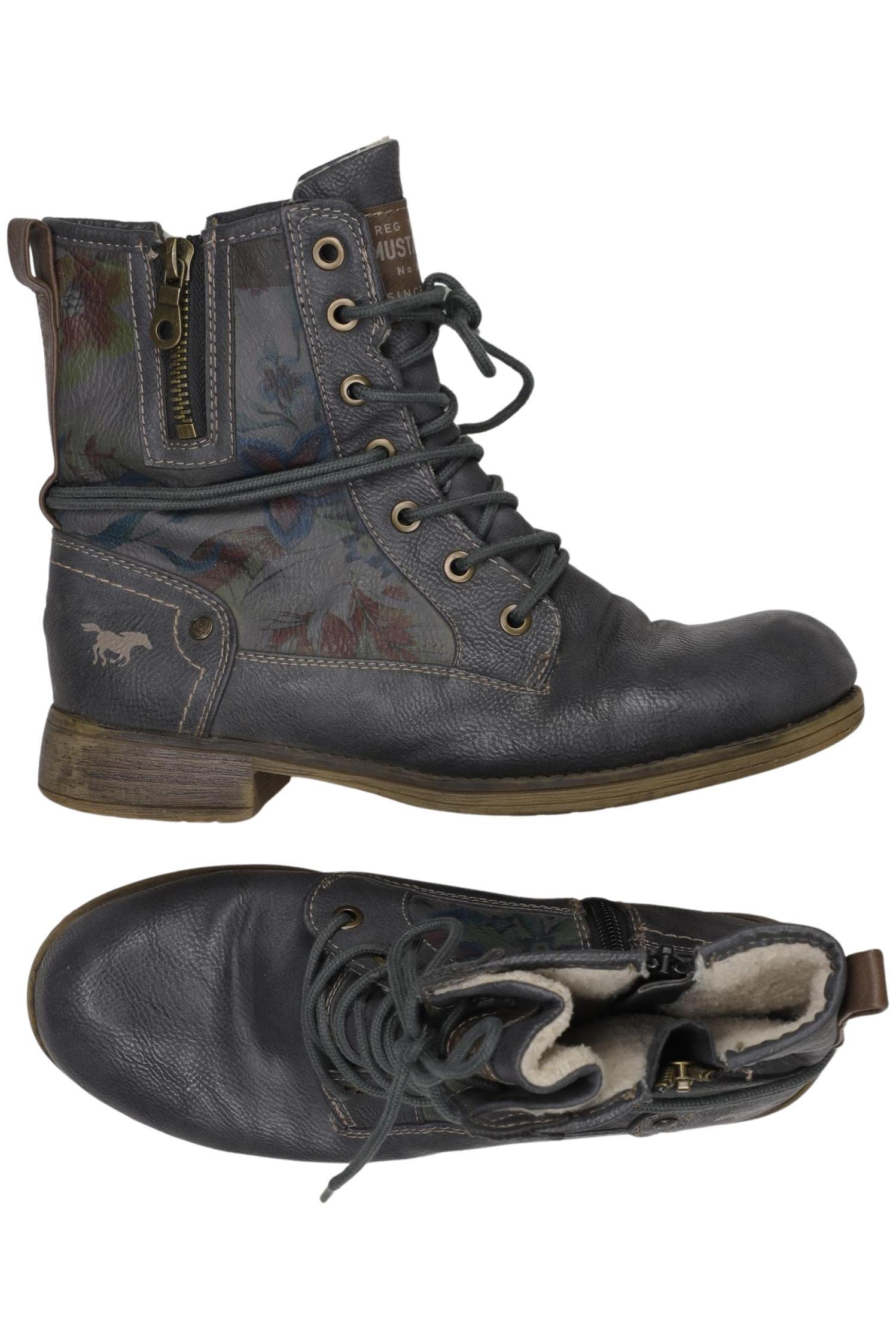 

Mustang Damen Stiefel, grau, Gr. 38