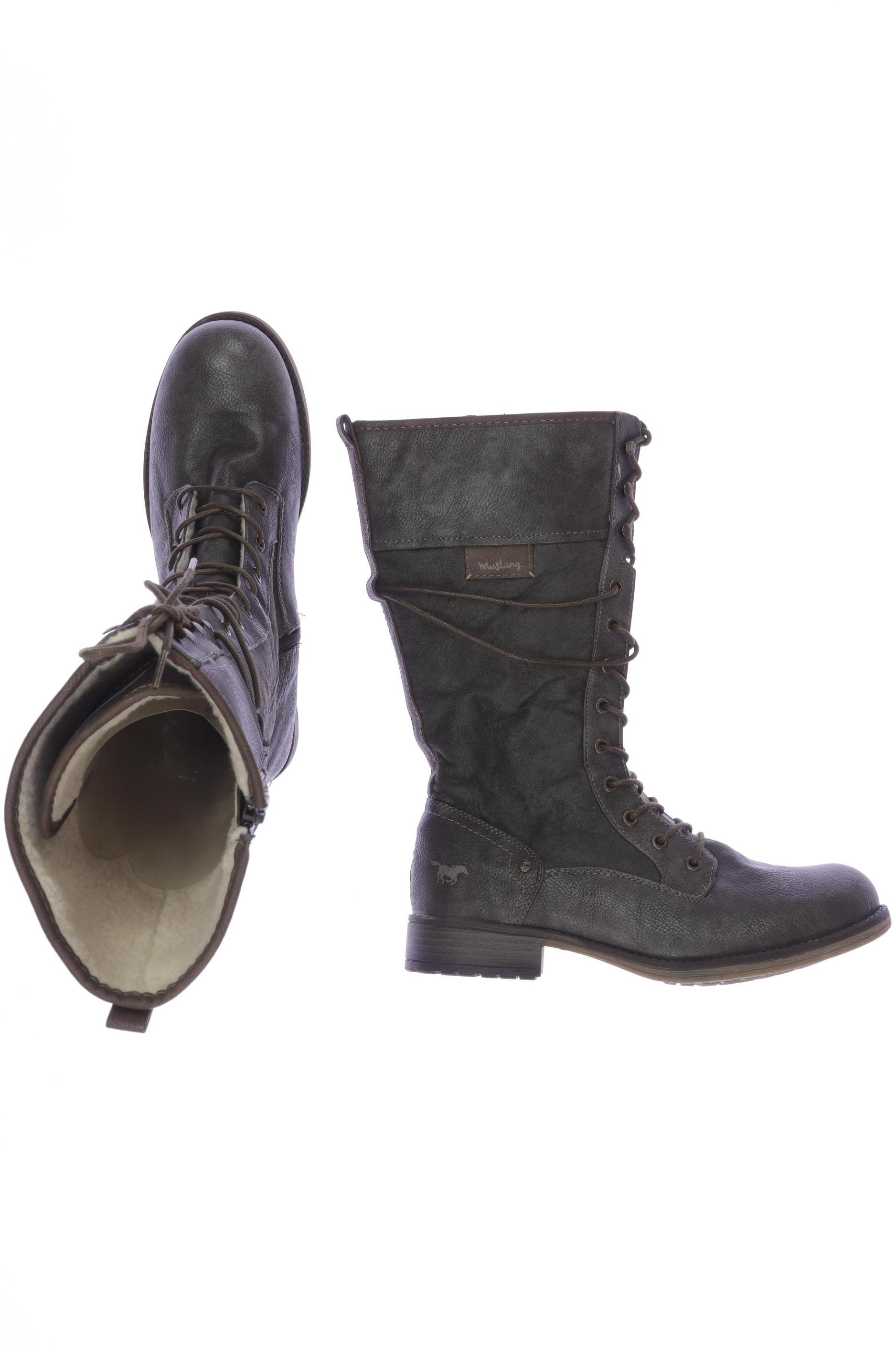 

Mustang Damen Stiefel, grau, Gr. 42