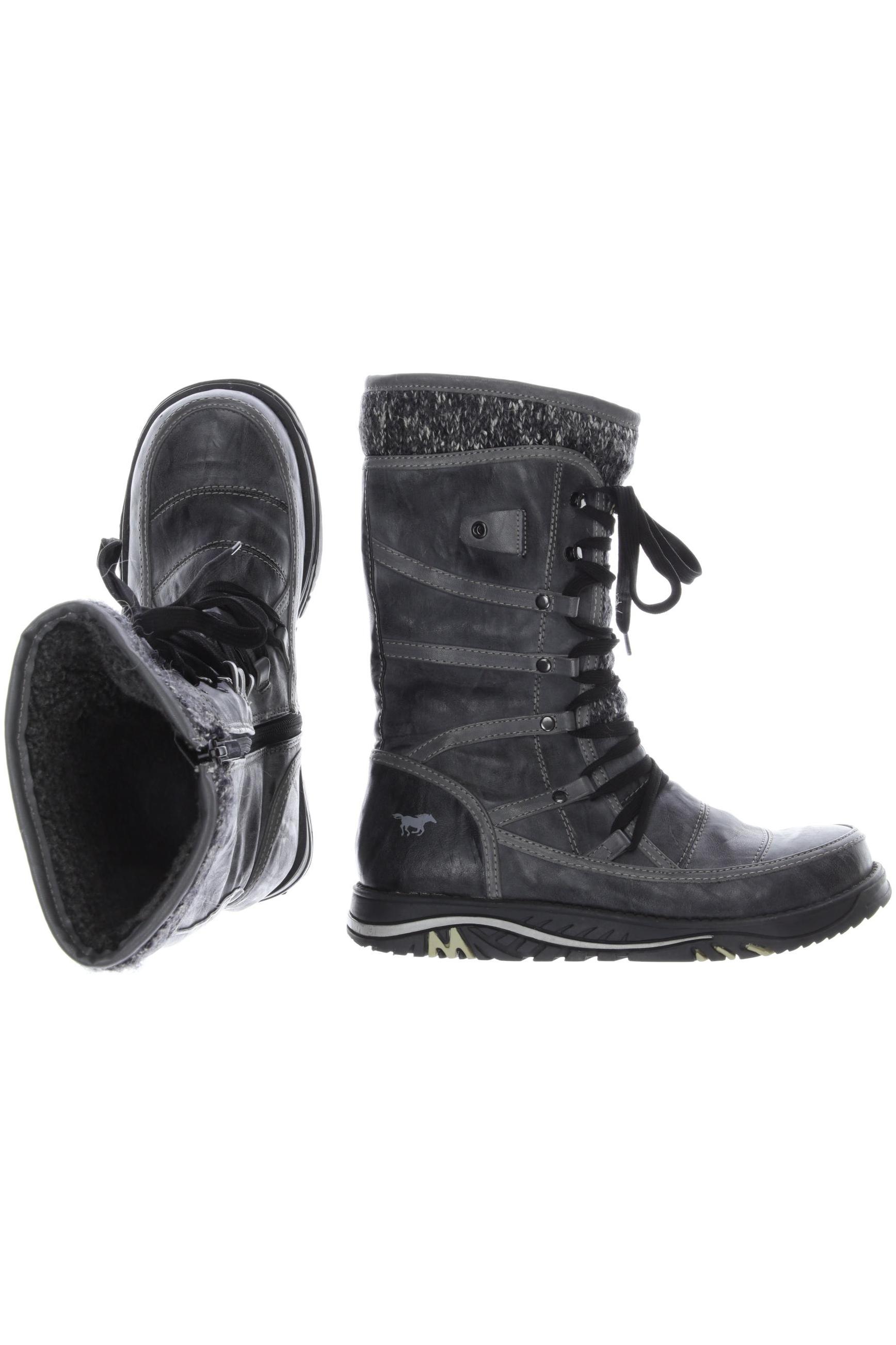 

Mustang Damen Stiefel, grau, Gr. 39
