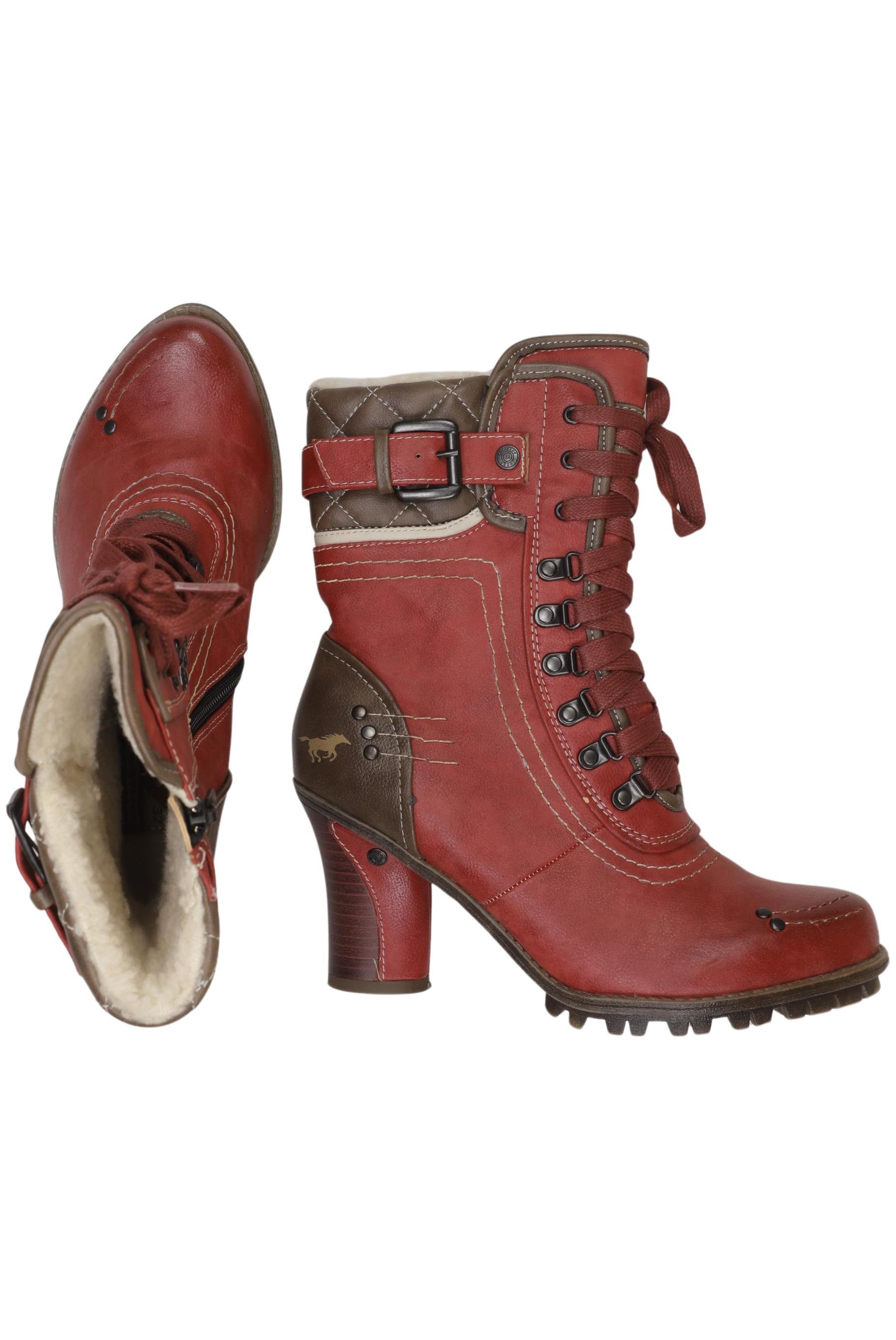 

Mustang Damen Stiefel, rot, Gr. 37