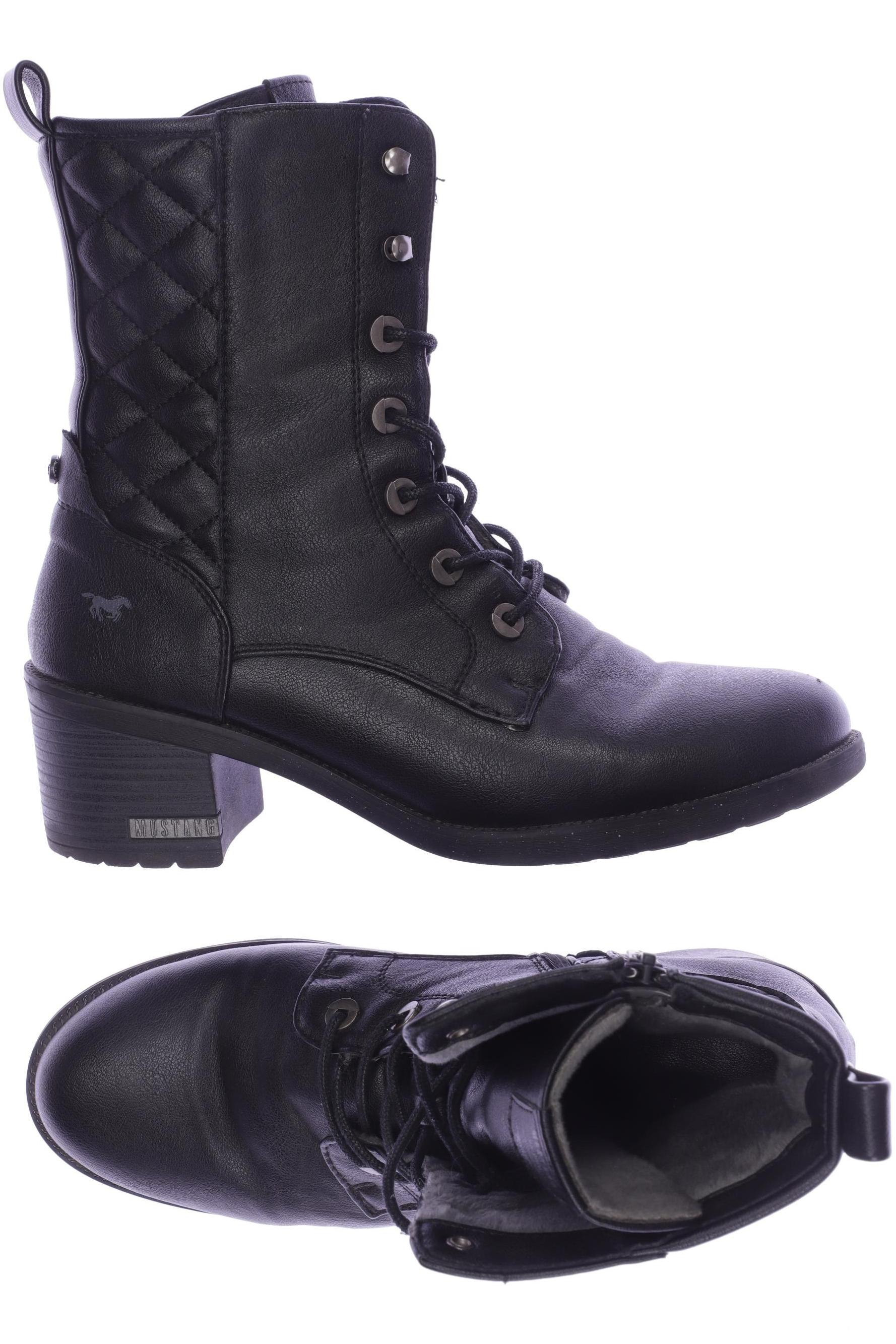 

Mustang Damen Stiefel, schwarz, Gr. 41