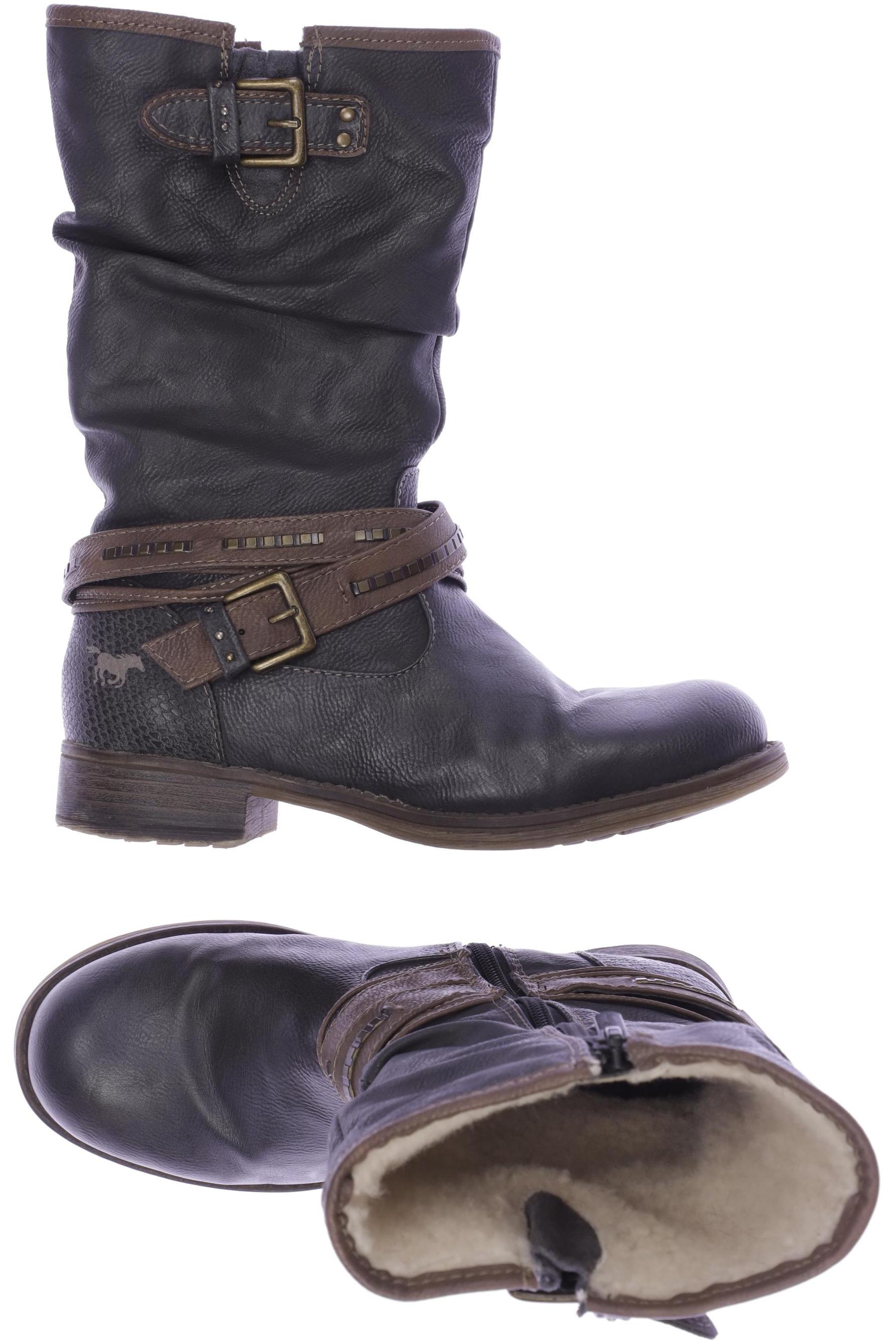 

Mustang Damen Stiefel, grau, Gr. 36
