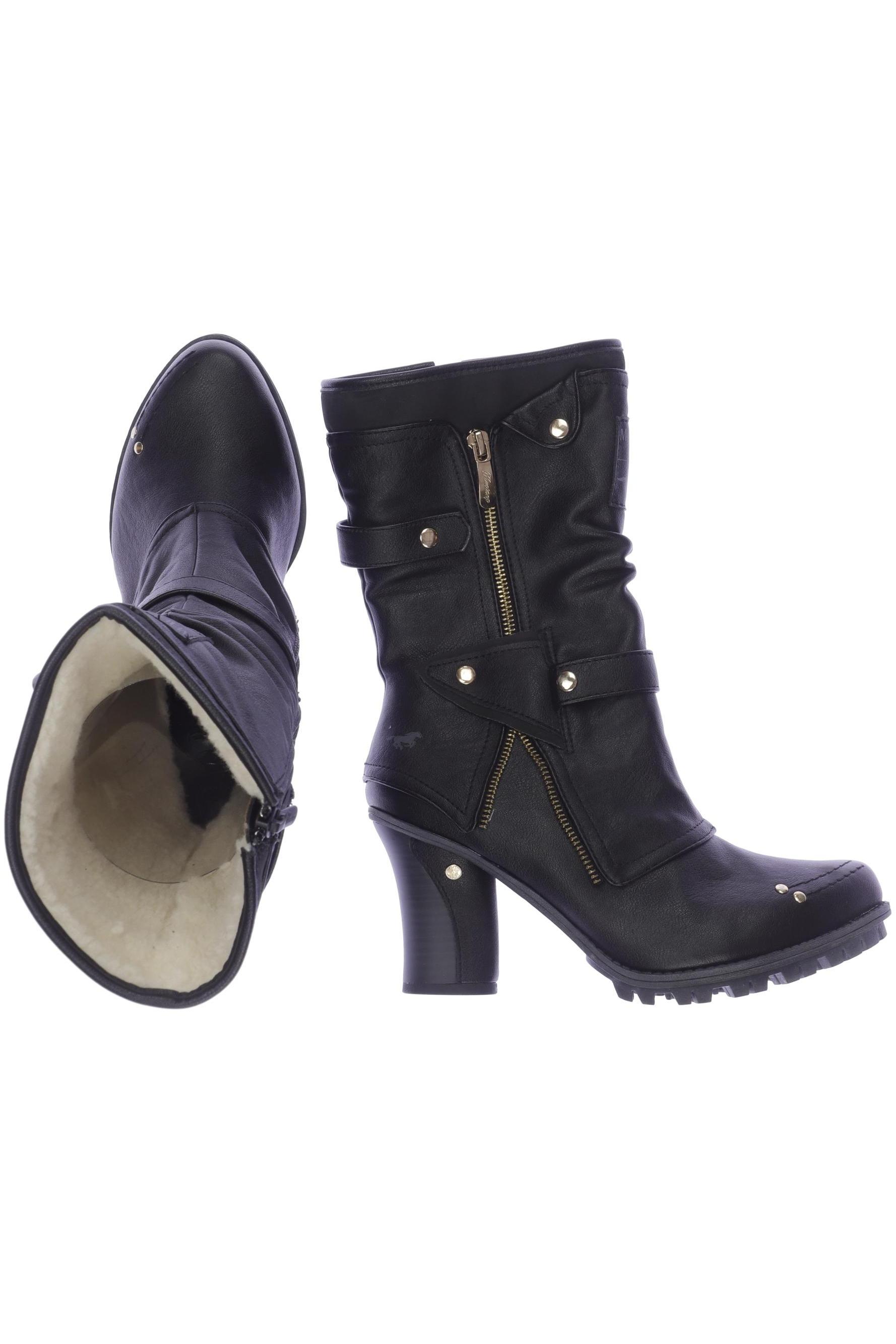 

Mustang Damen Stiefel, schwarz, Gr. 40