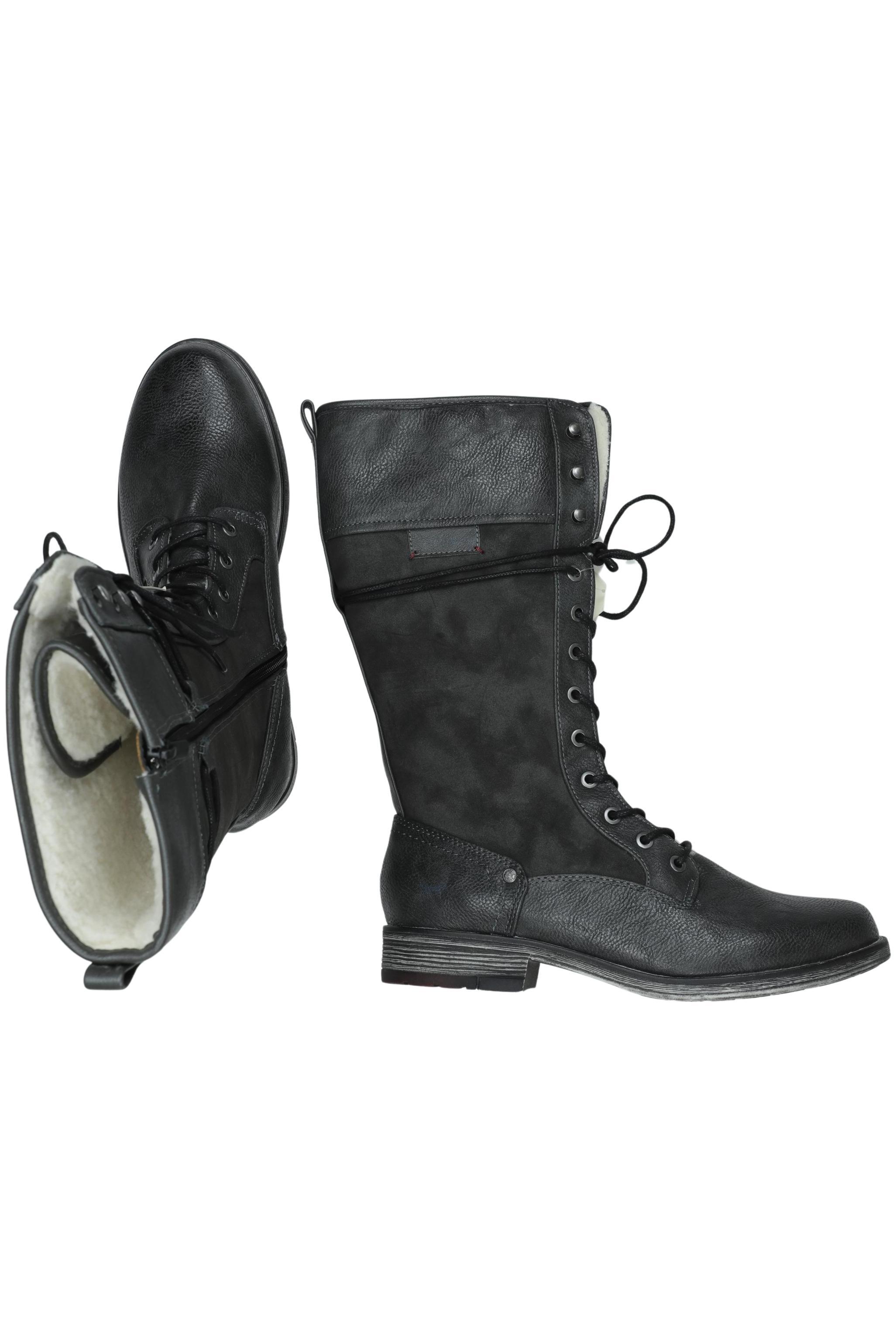

Mustang Damen Stiefel, grau, Gr. 40