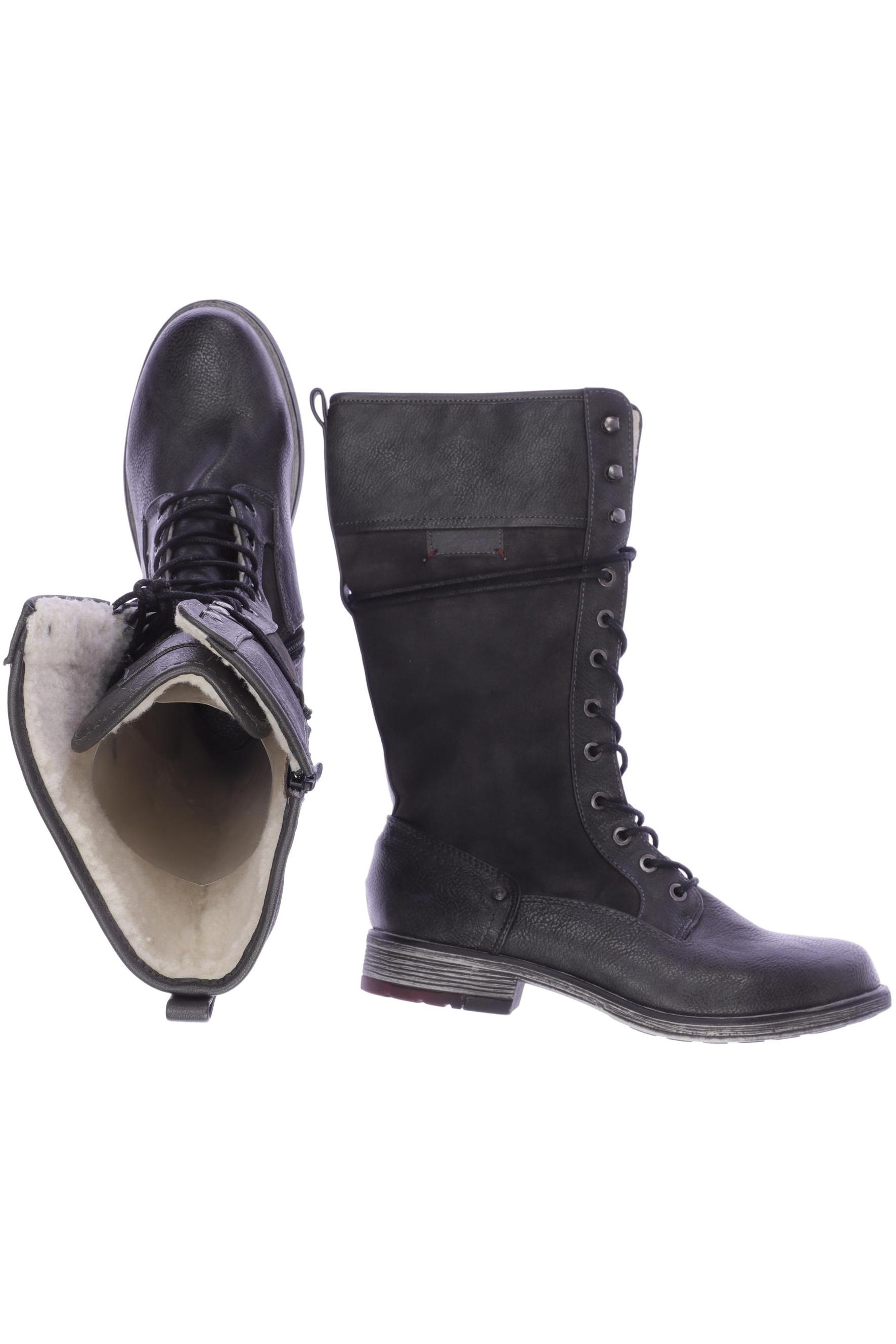 

Mustang Damen Stiefel, grau, Gr. 39