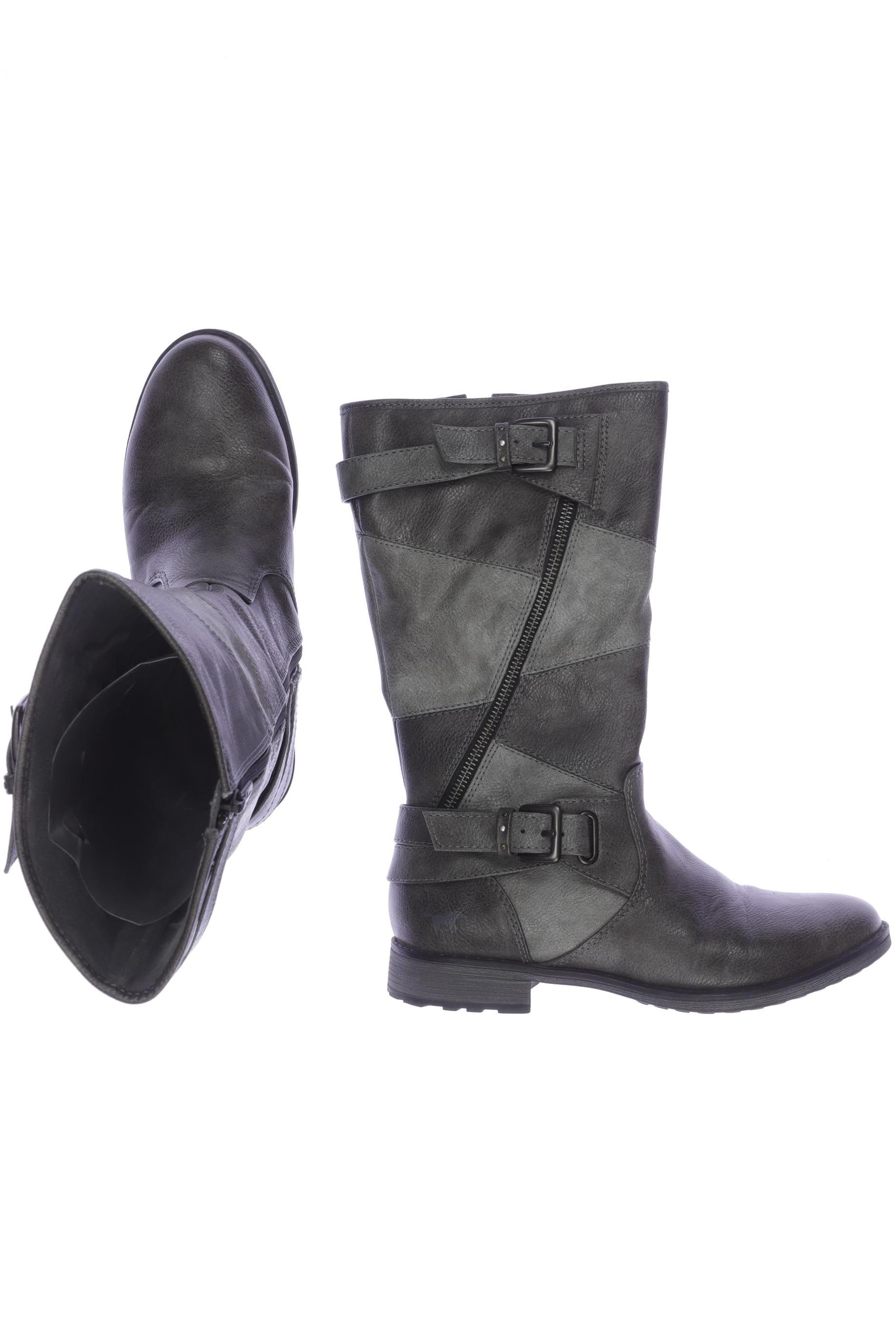 

Mustang Damen Stiefel, grau, Gr. 37