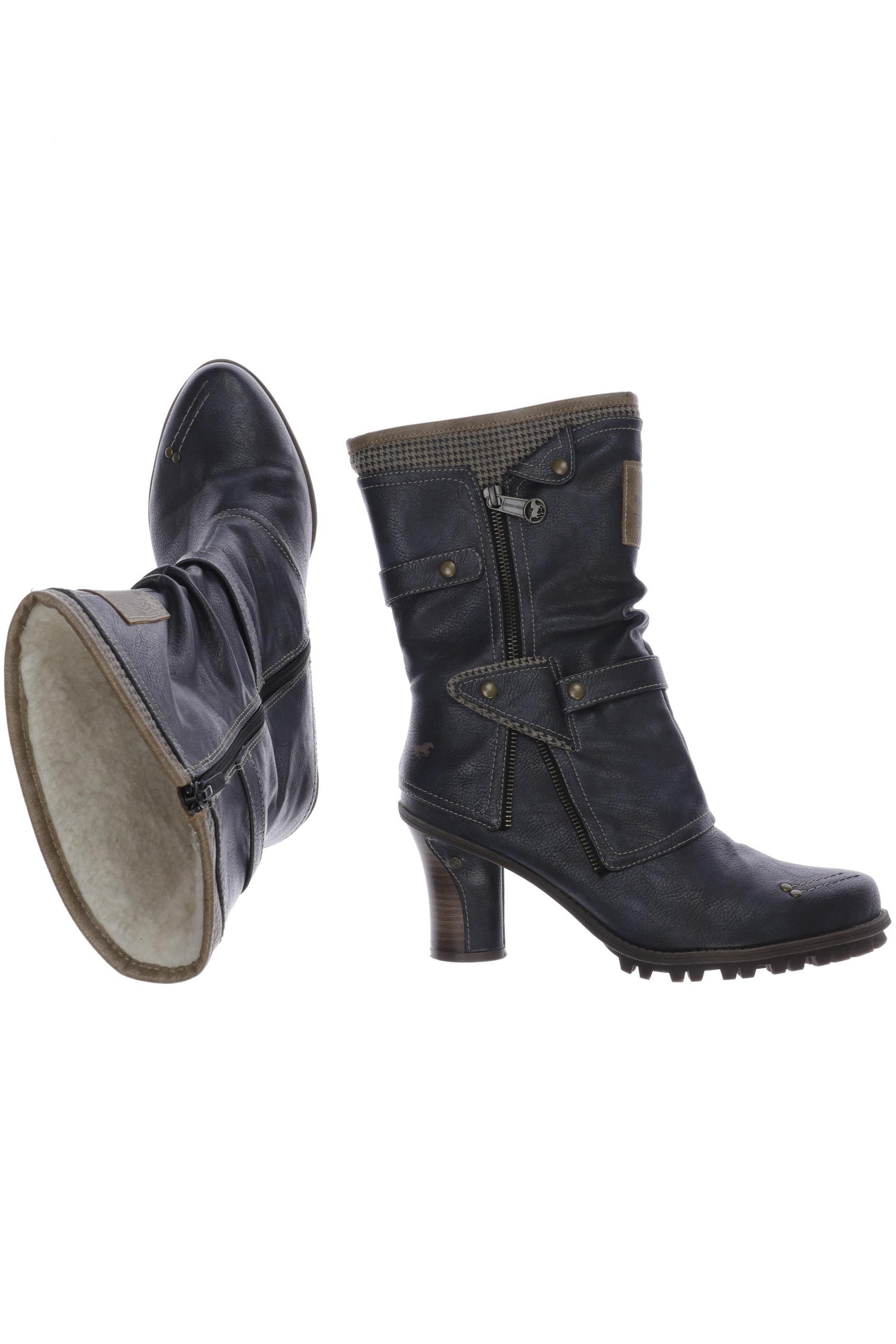 

Mustang Damen Stiefel, marineblau, Gr. 42