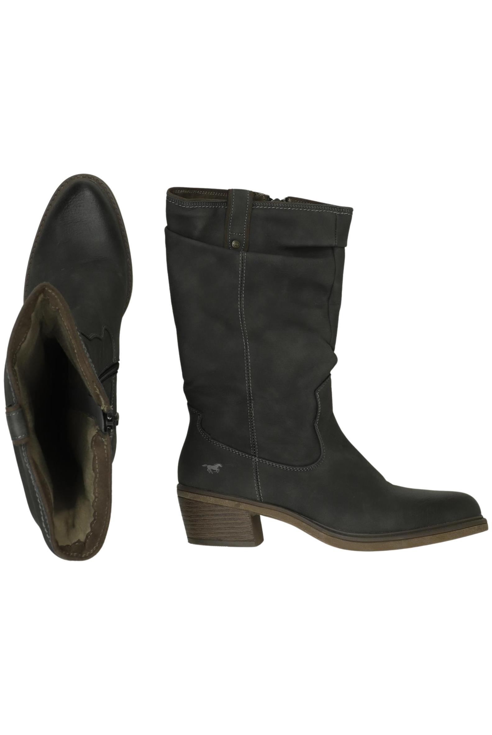 

Mustang Damen Stiefel, grau, Gr. 40