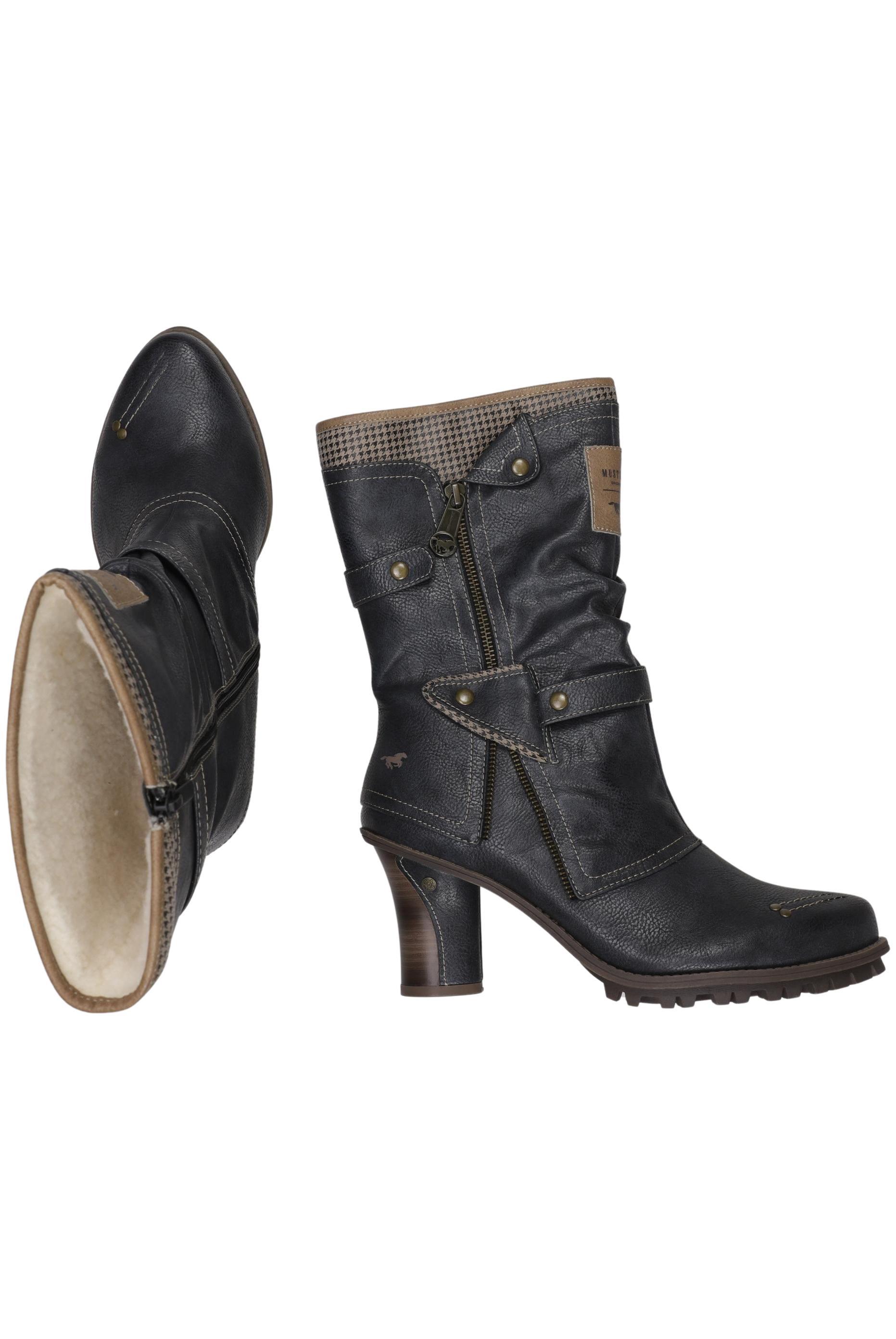 

Mustang Damen Stiefel, schwarz, Gr. 42