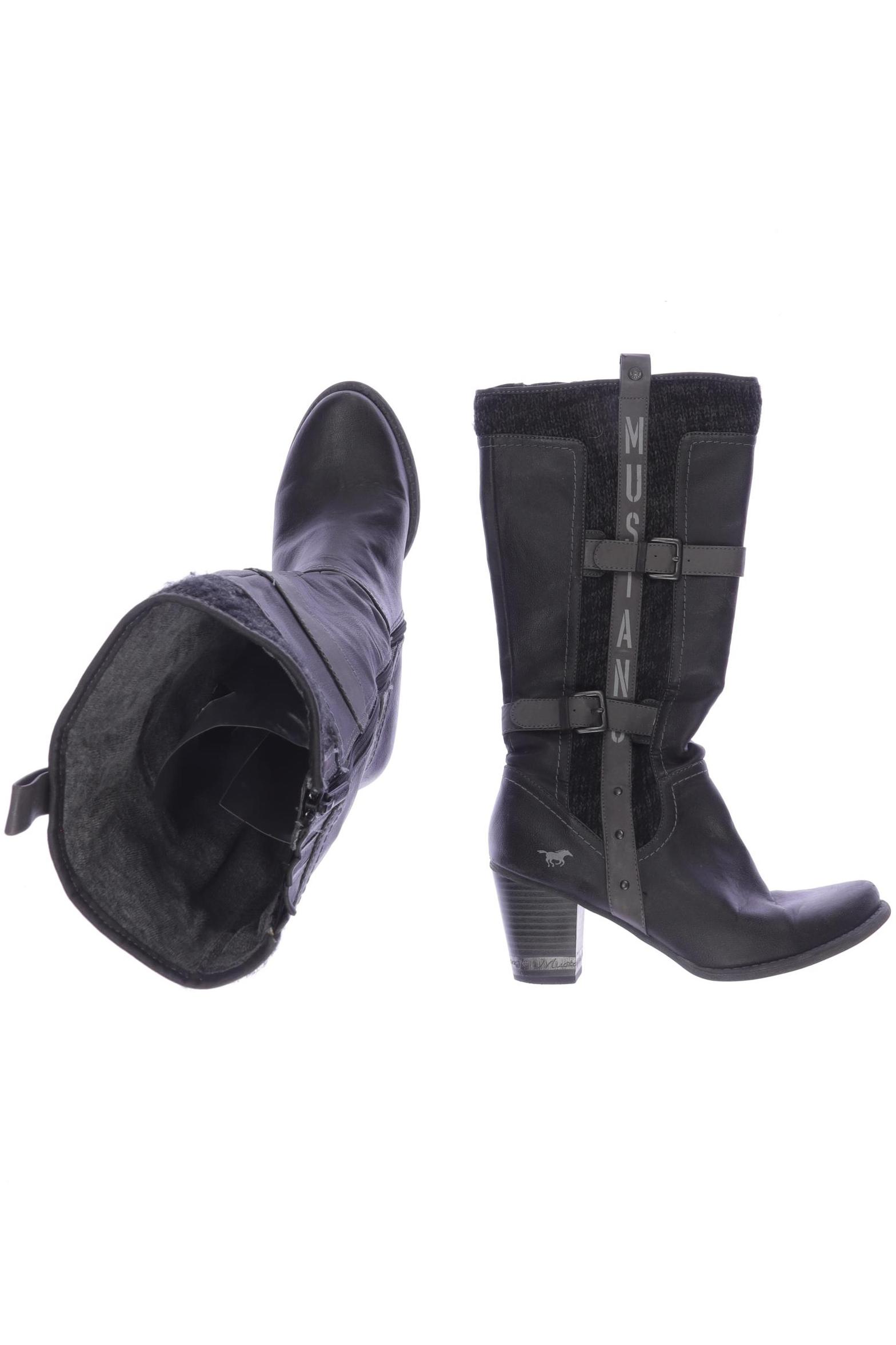 

Mustang Damen Stiefel, grau, Gr. 41