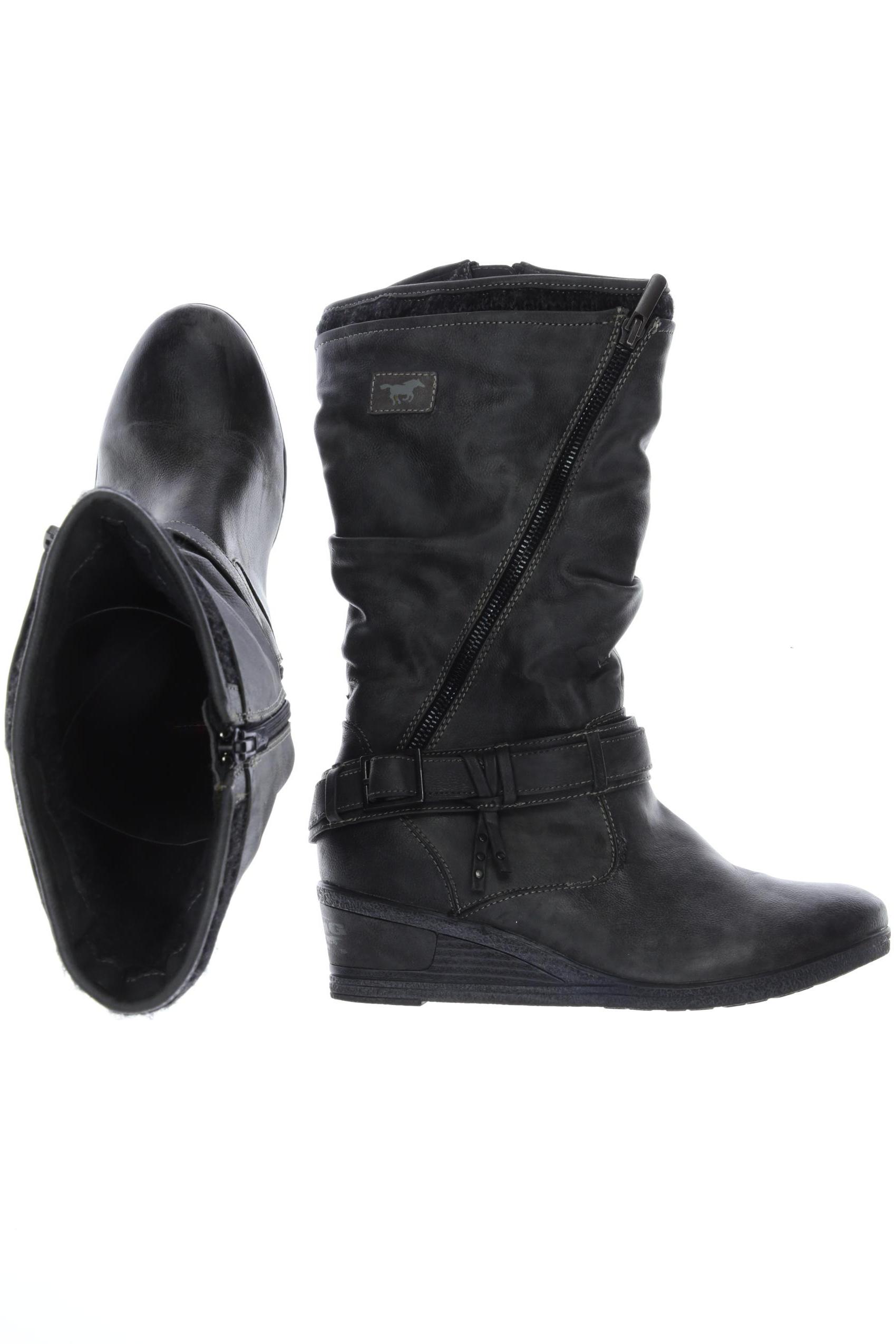 

Mustang Damen Stiefel, grau, Gr. 39