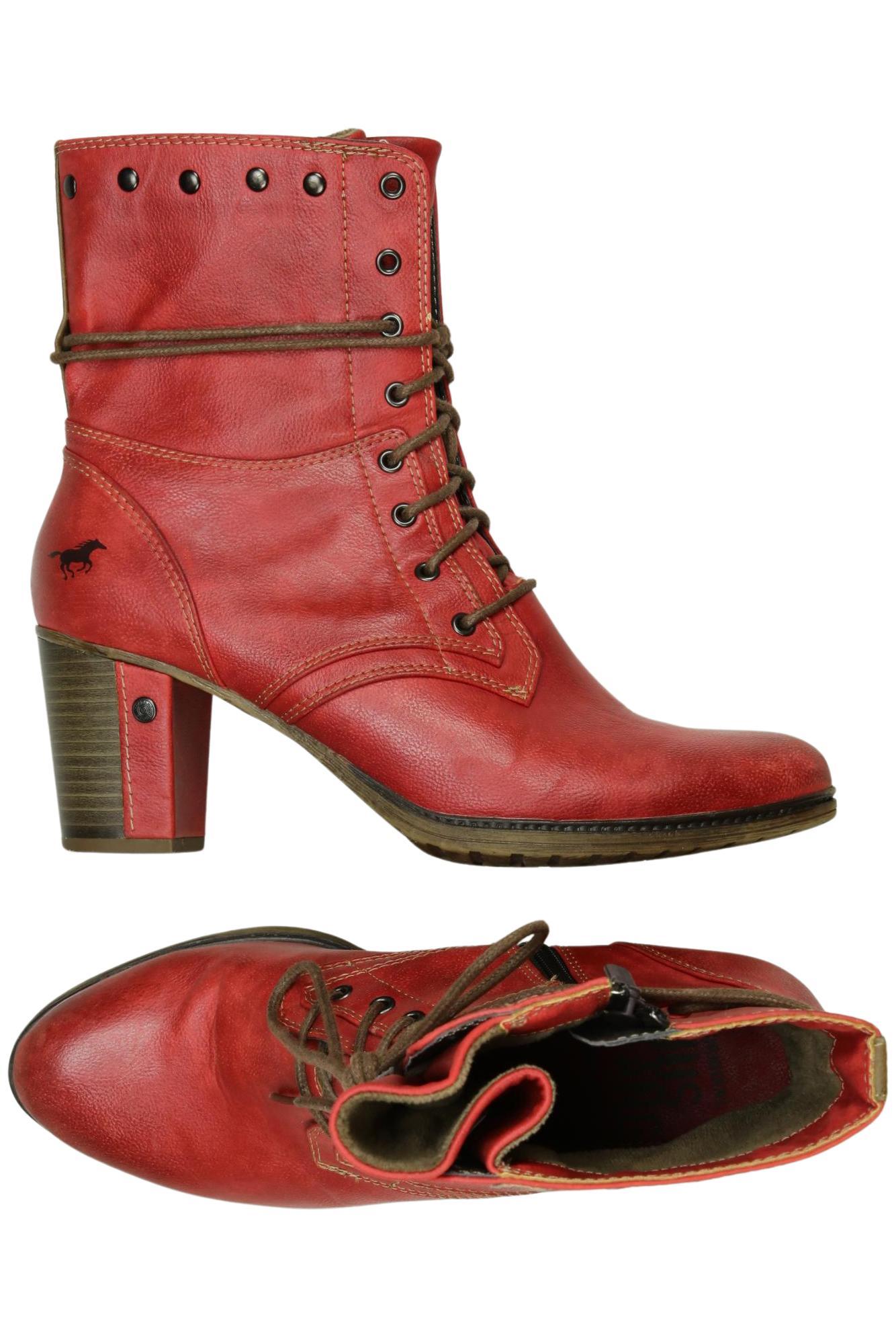 

Mustang Damen Stiefel, rot, Gr. 39