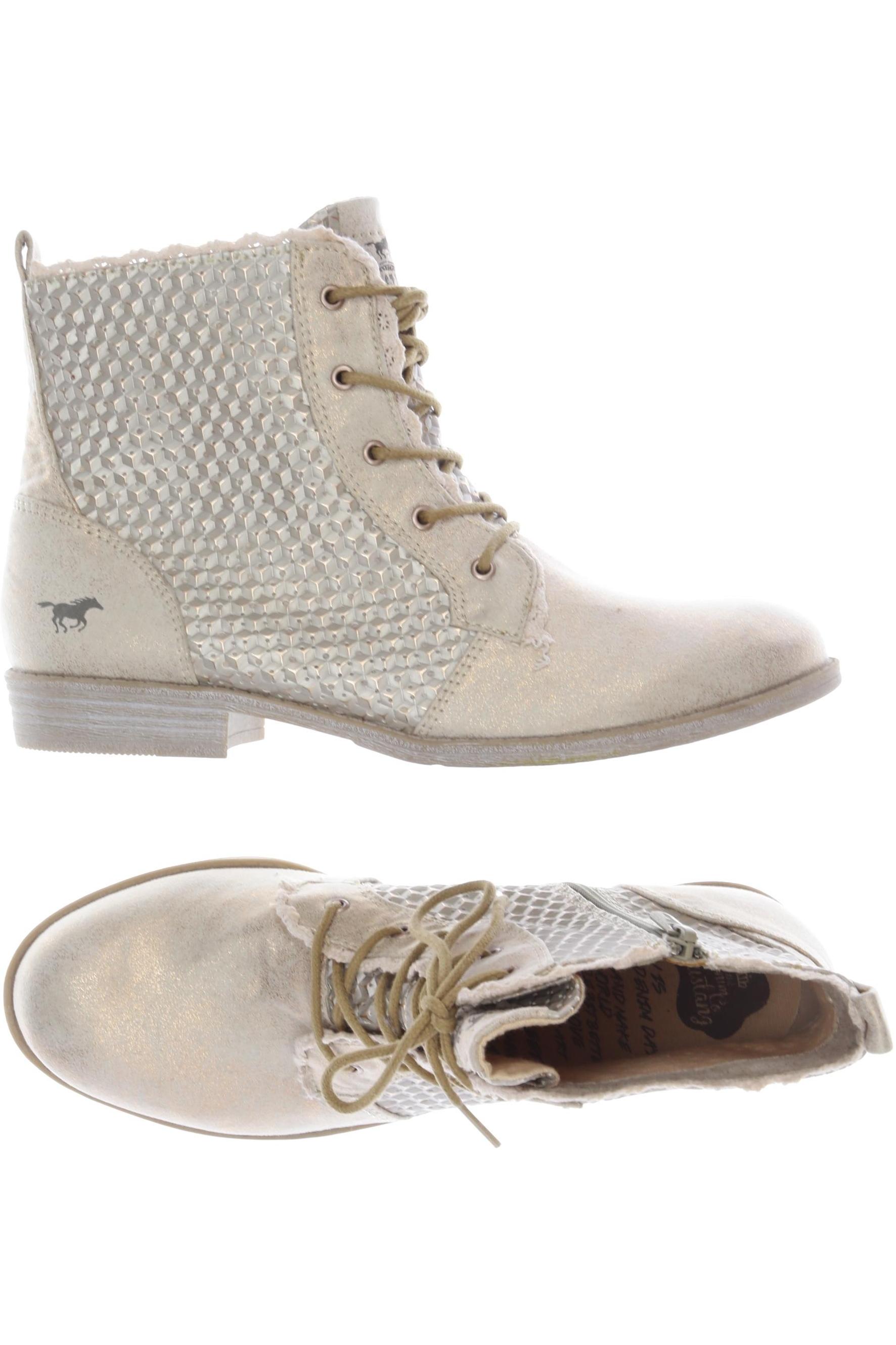 

Mustang Damen Stiefelette, cremeweiß, Gr. 39