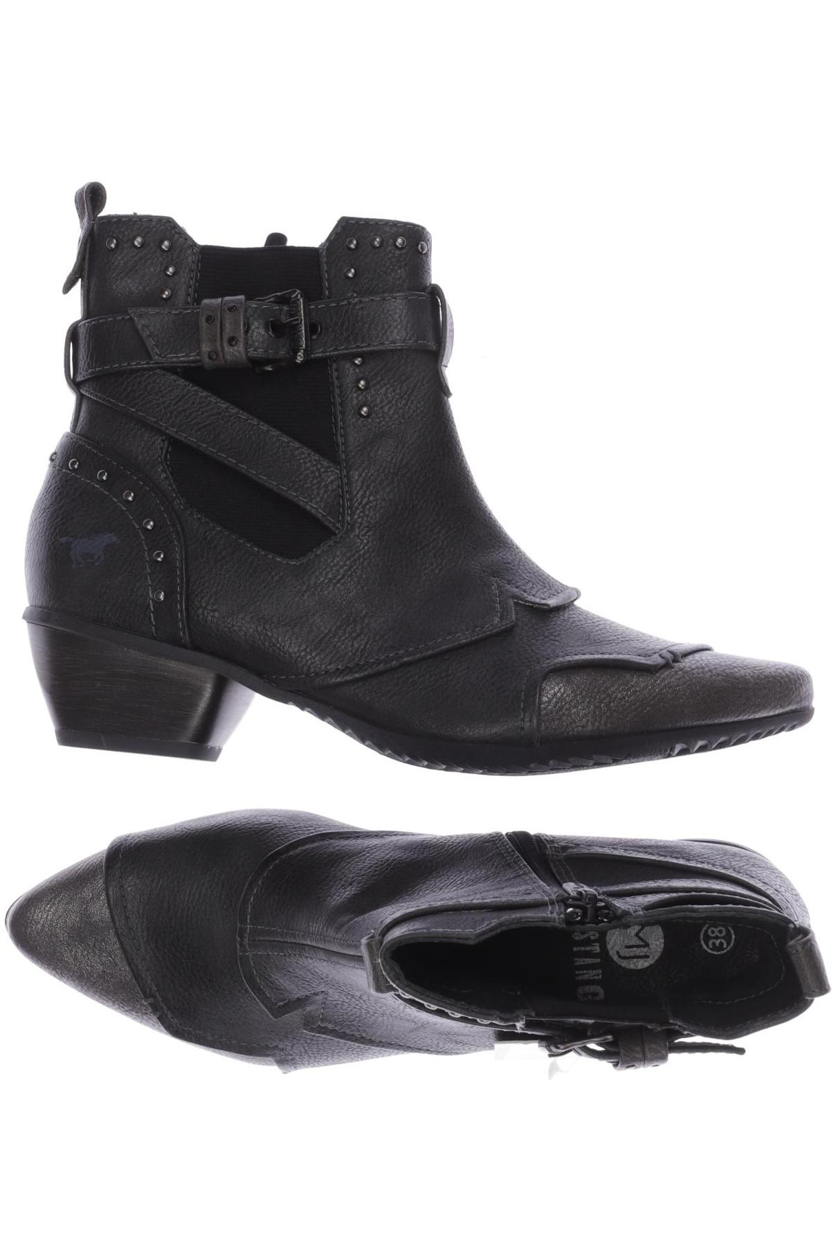 

Mustang Damen Stiefelette, grau, Gr. 38