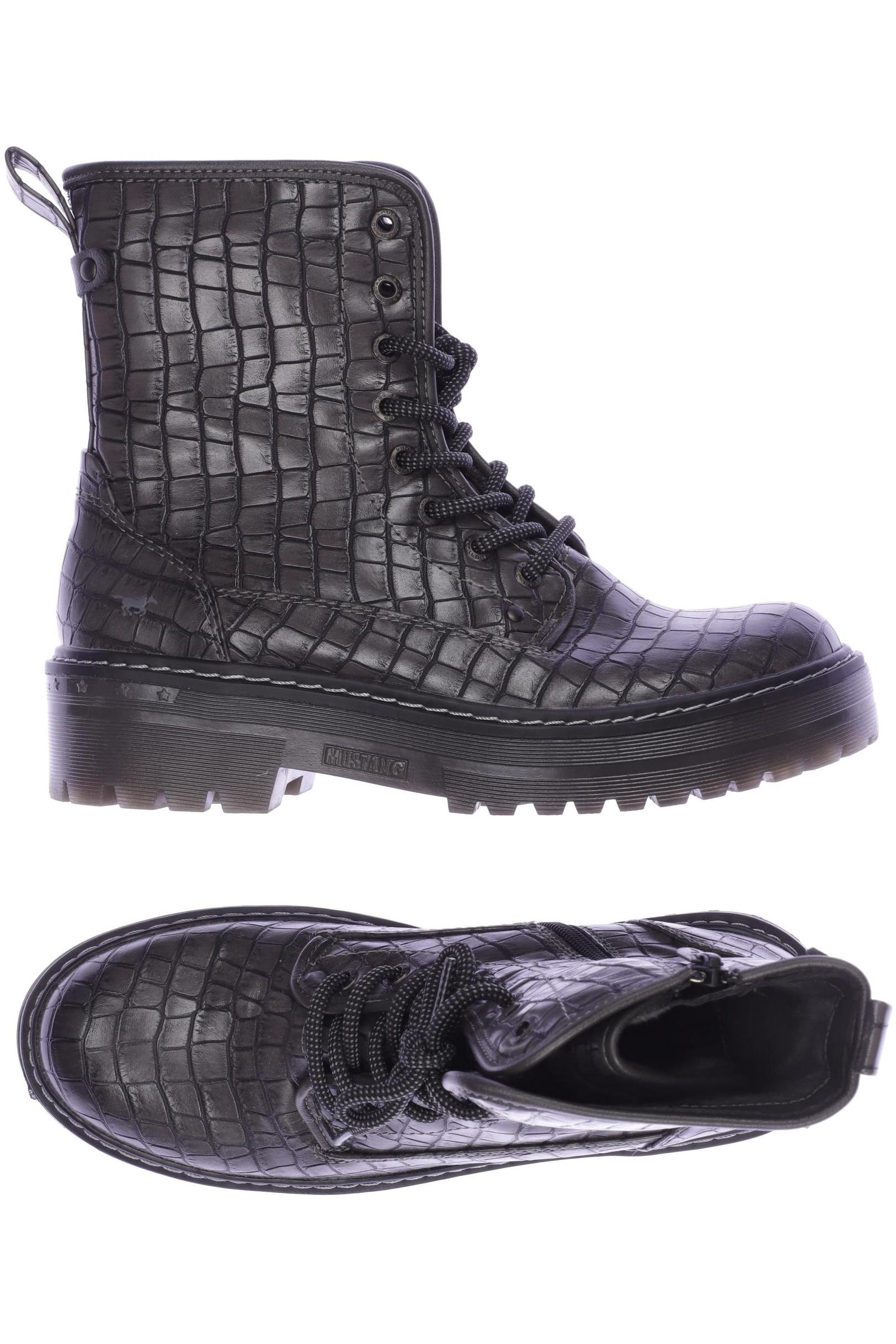

Mustang Damen Stiefelette, grau, Gr. 38