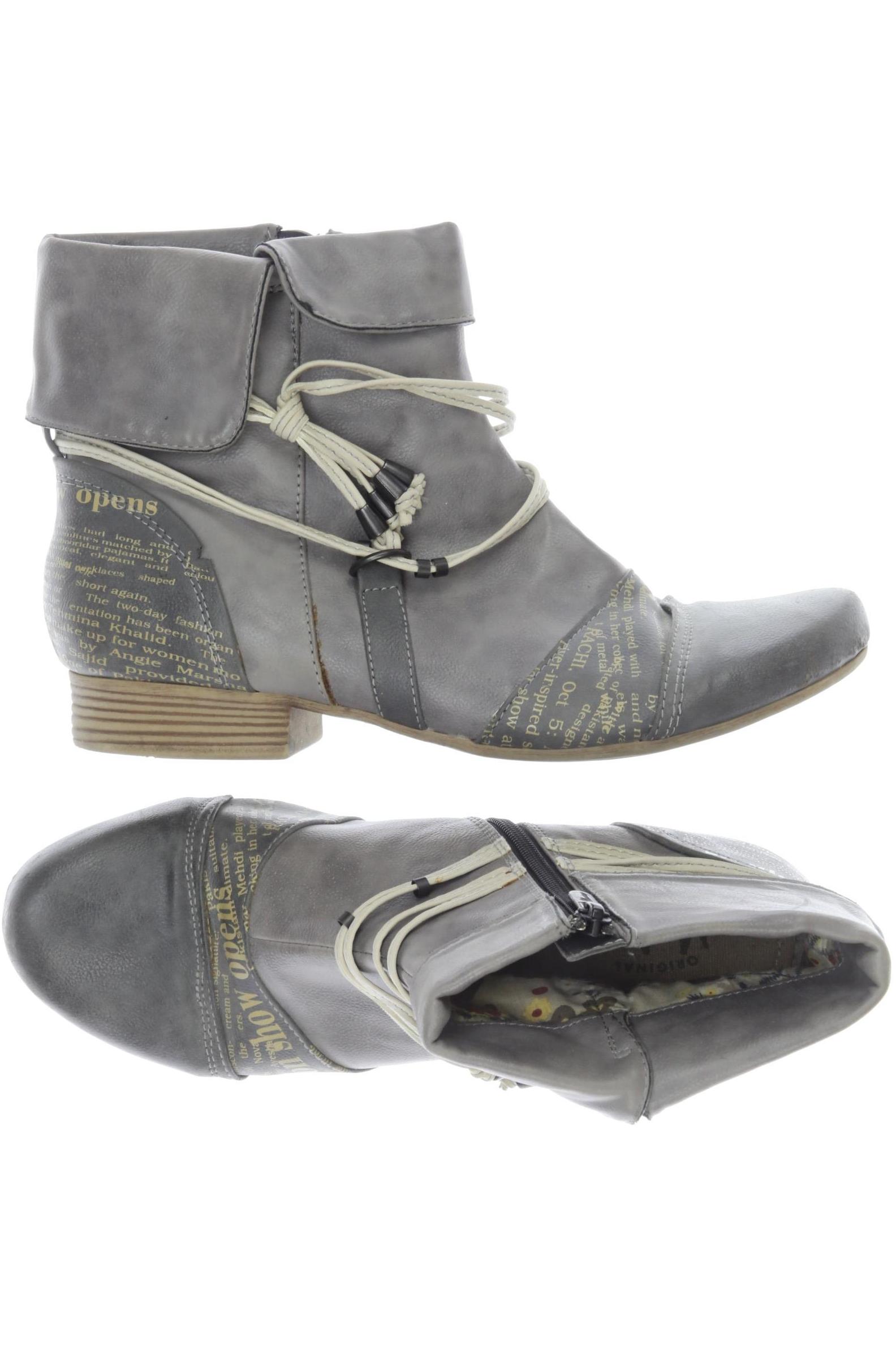 

Mustang Damen Stiefelette, grau, Gr. 40