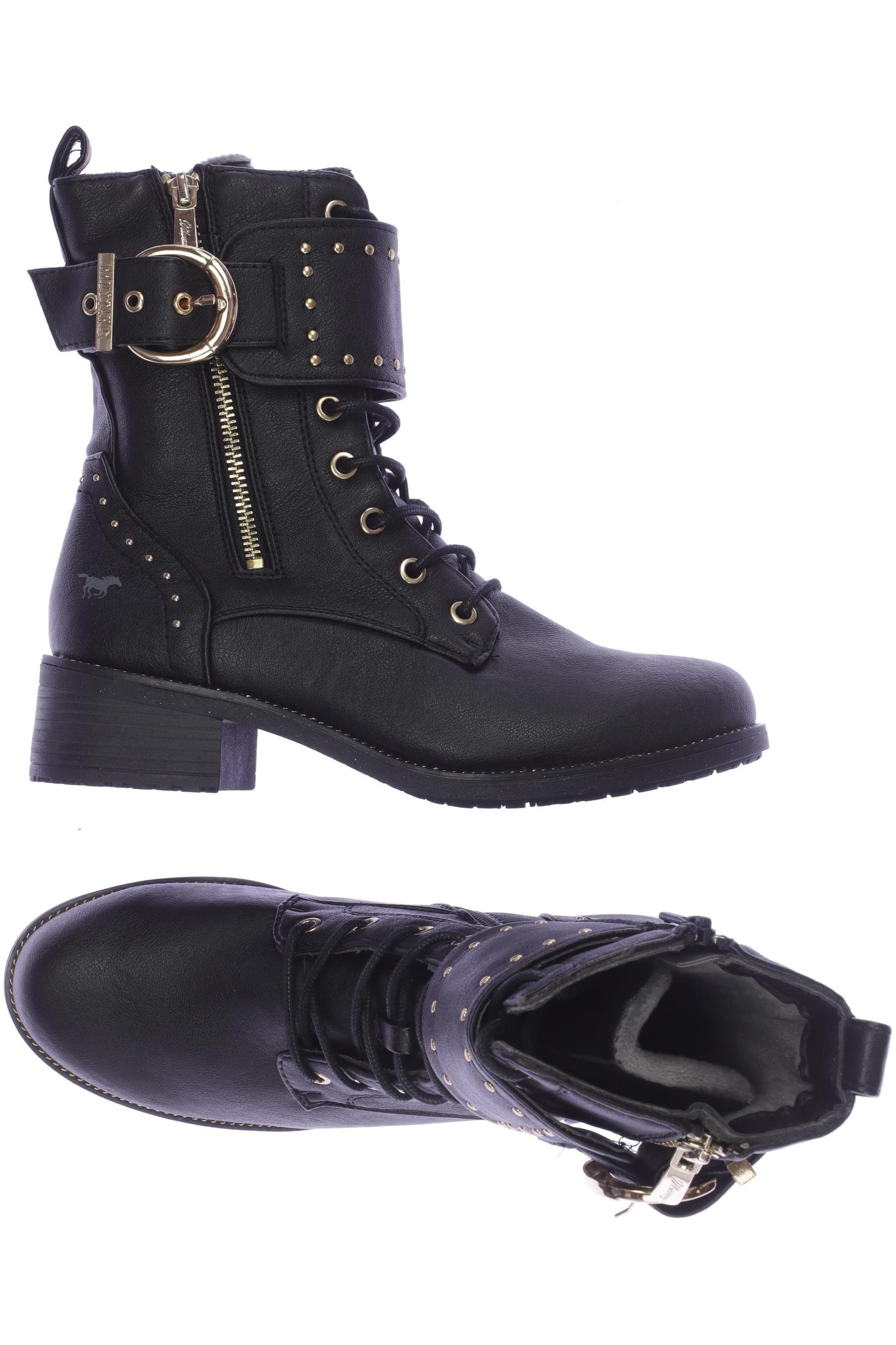 

Mustang Damen Stiefelette, schwarz, Gr. 39
