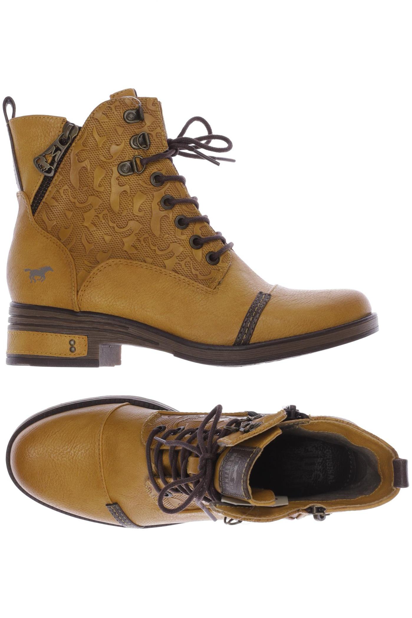 

Mustang Damen Stiefelette, orange, Gr. 38