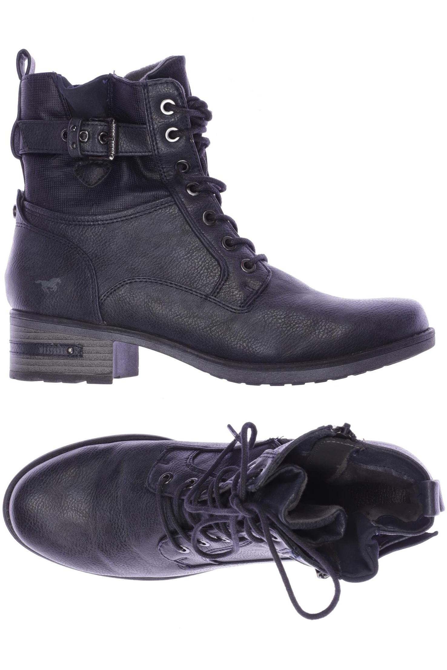 

Mustang Damen Stiefelette, marineblau, Gr. 40
