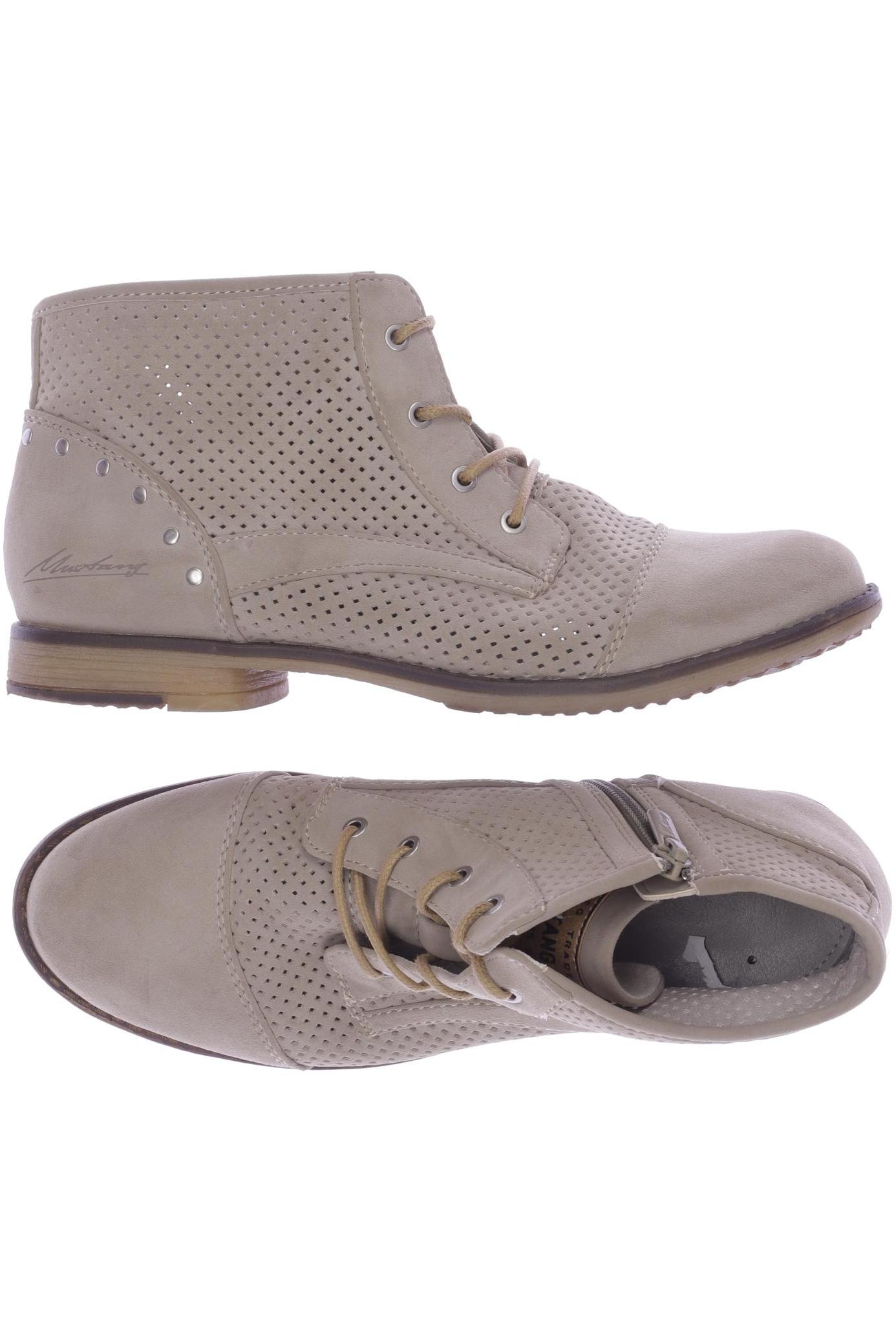 

Mustang Damen Stiefelette, beige, Gr. 38