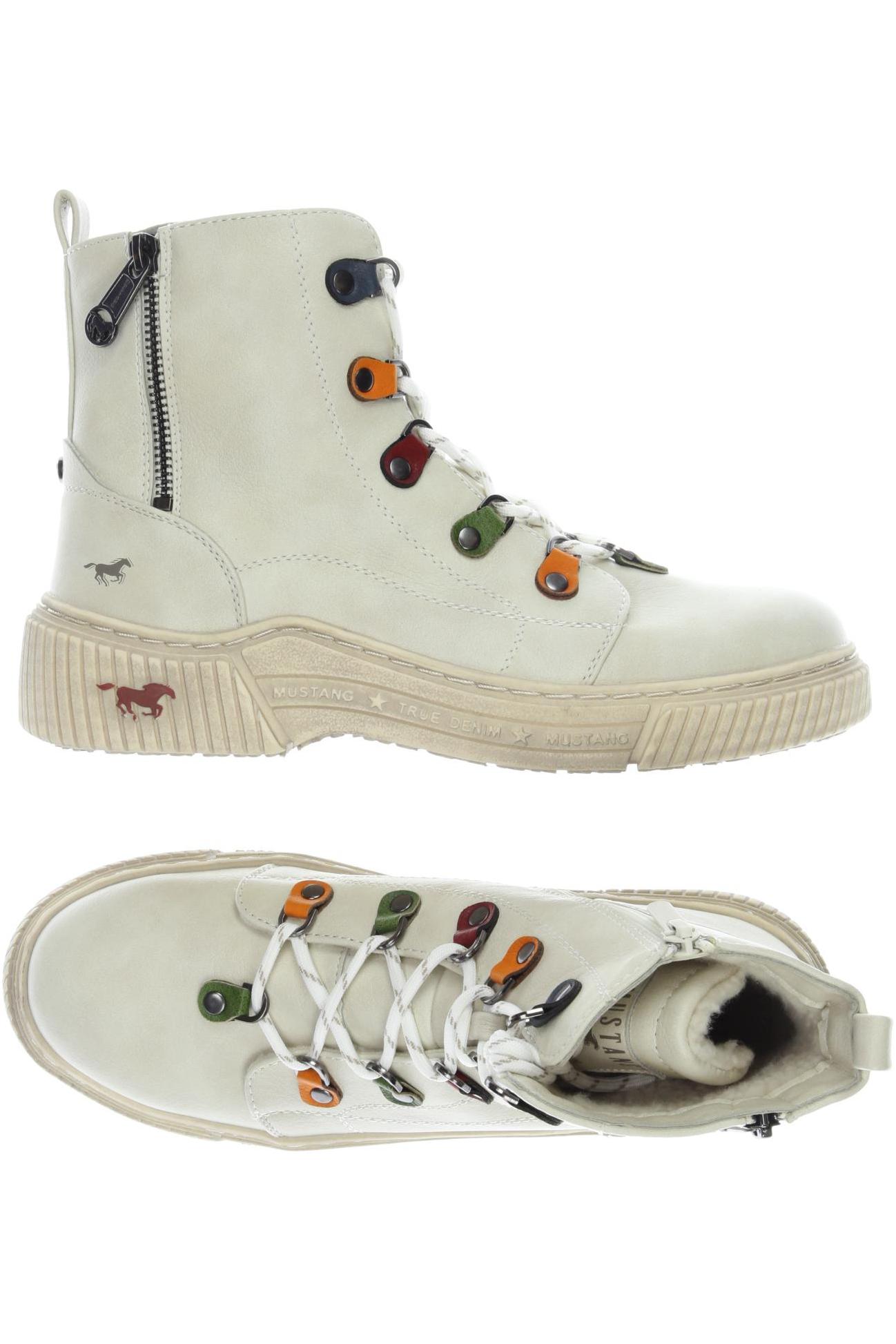 

Mustang Damen Stiefelette, beige, Gr. 40