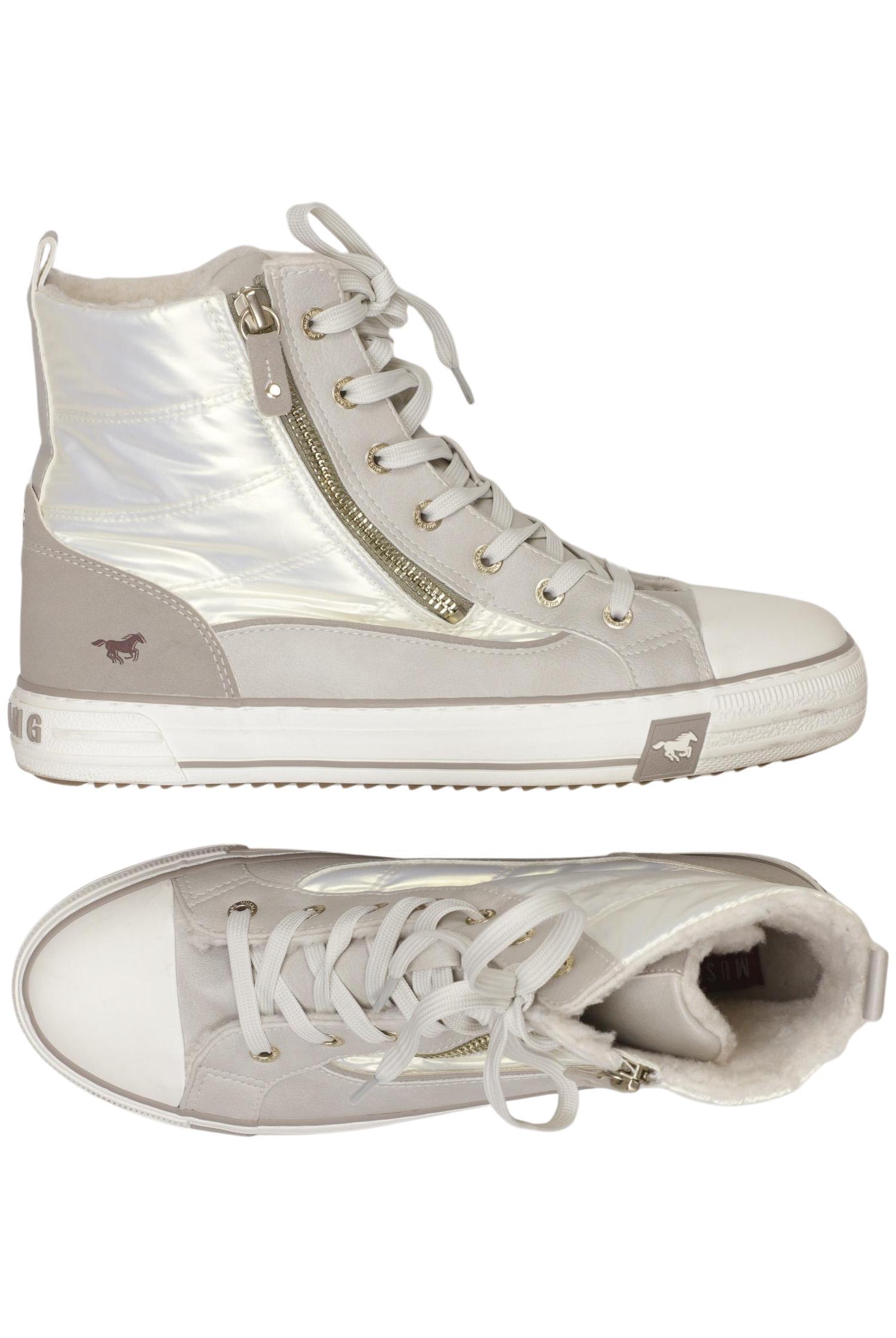 

Mustang Damen Stiefelette, silber, Gr. 41
