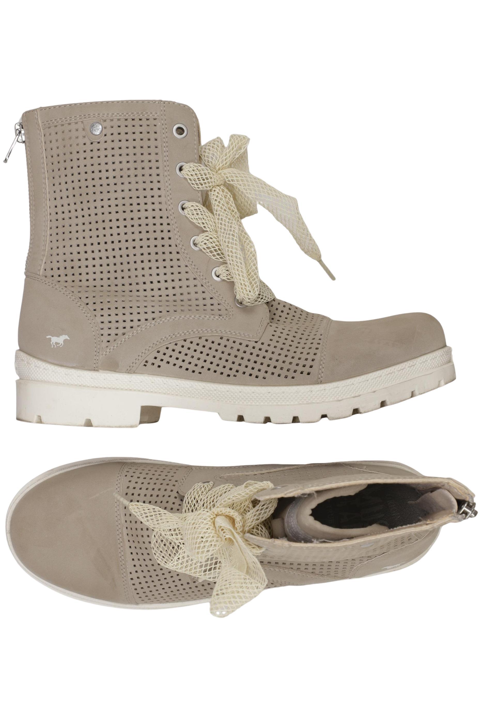

Mustang Damen Stiefelette, beige, Gr. 41