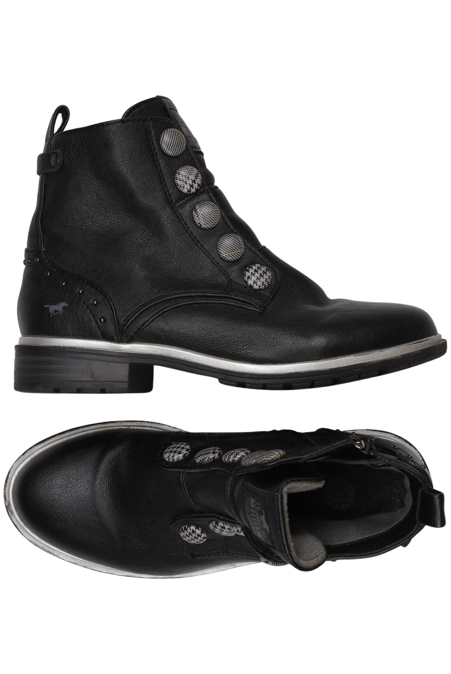 

Mustang Damen Stiefelette, schwarz, Gr. 36