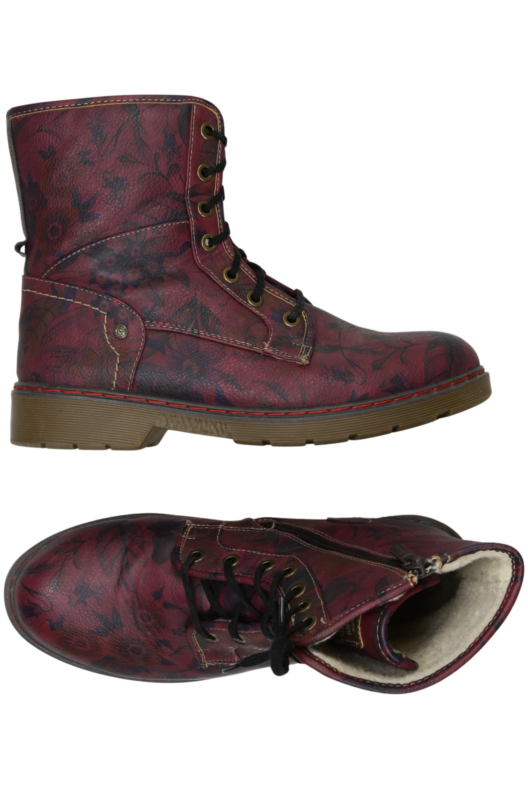 

Mustang Damen Stiefelette, rot, Gr. 39