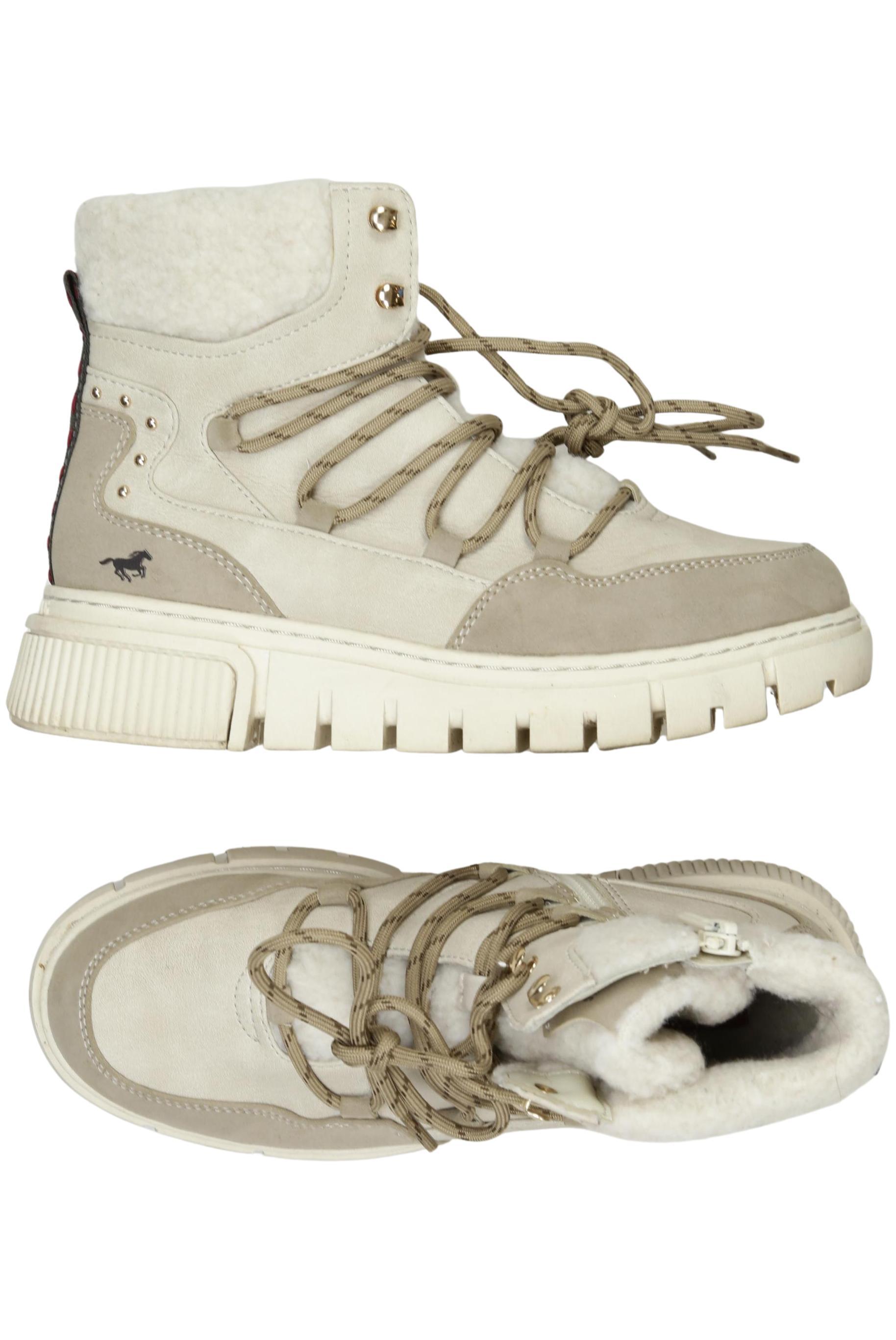 

Mustang Damen Stiefelette, beige, Gr. 37