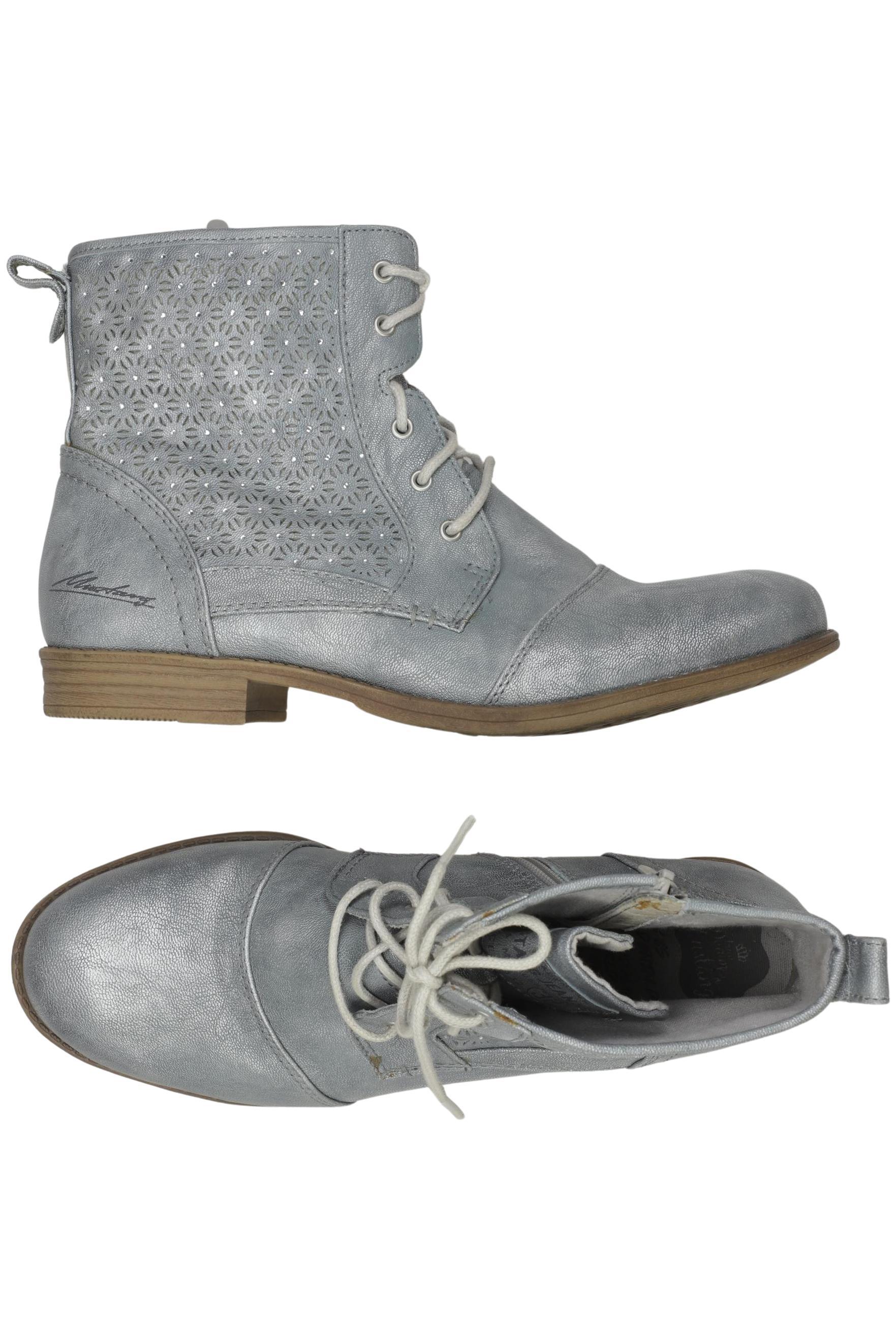 

Mustang Damen Stiefelette, hellblau, Gr. 40