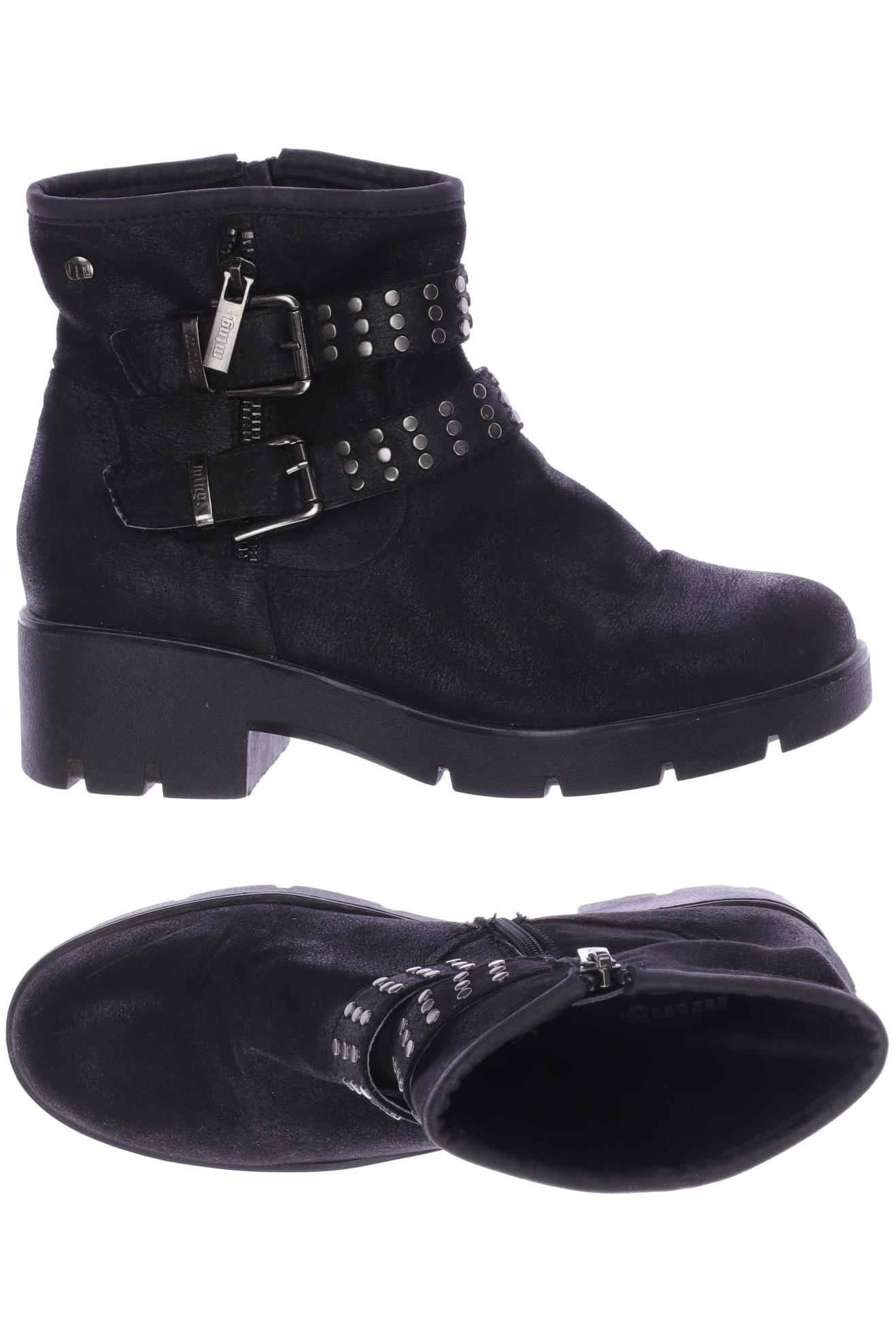 

MUSTANG Damen Stiefelette, schwarz