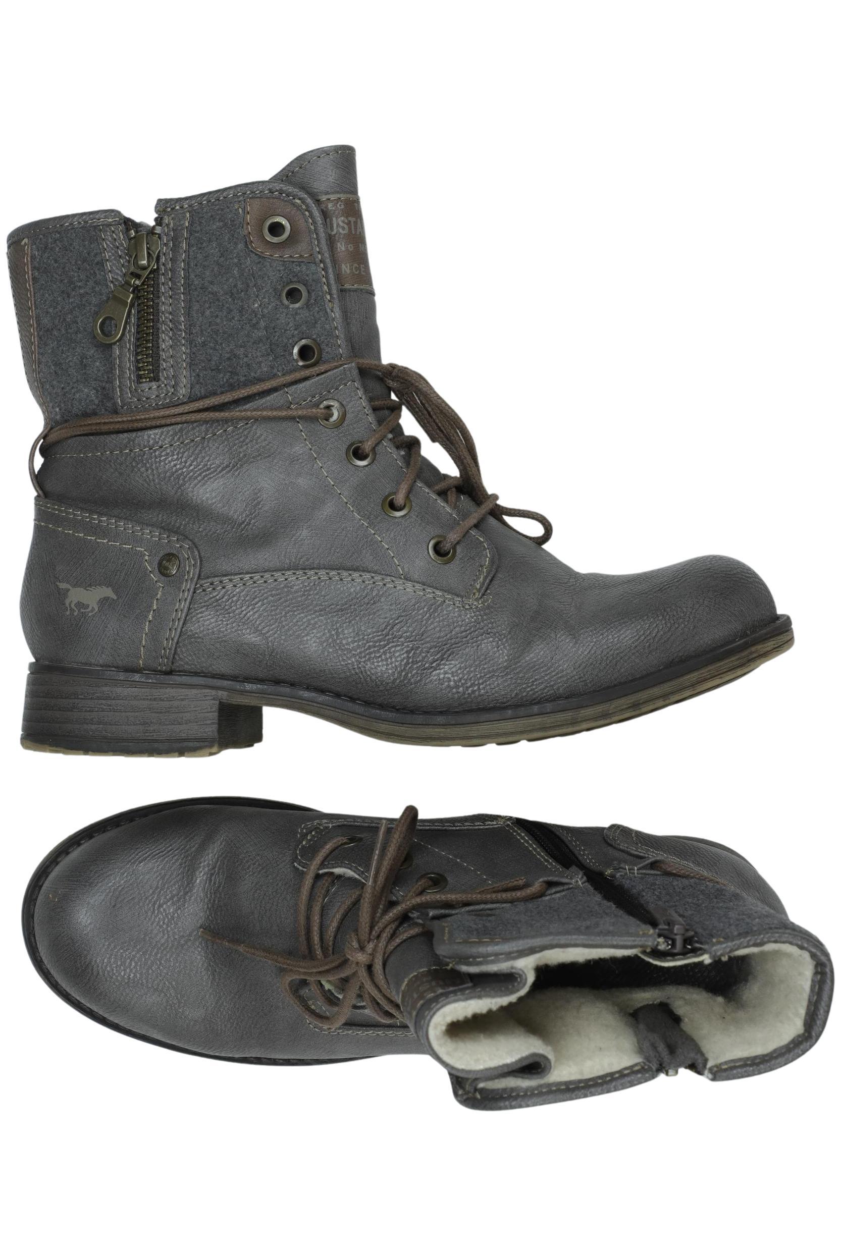 

Mustang Damen Stiefelette, grau, Gr. 38