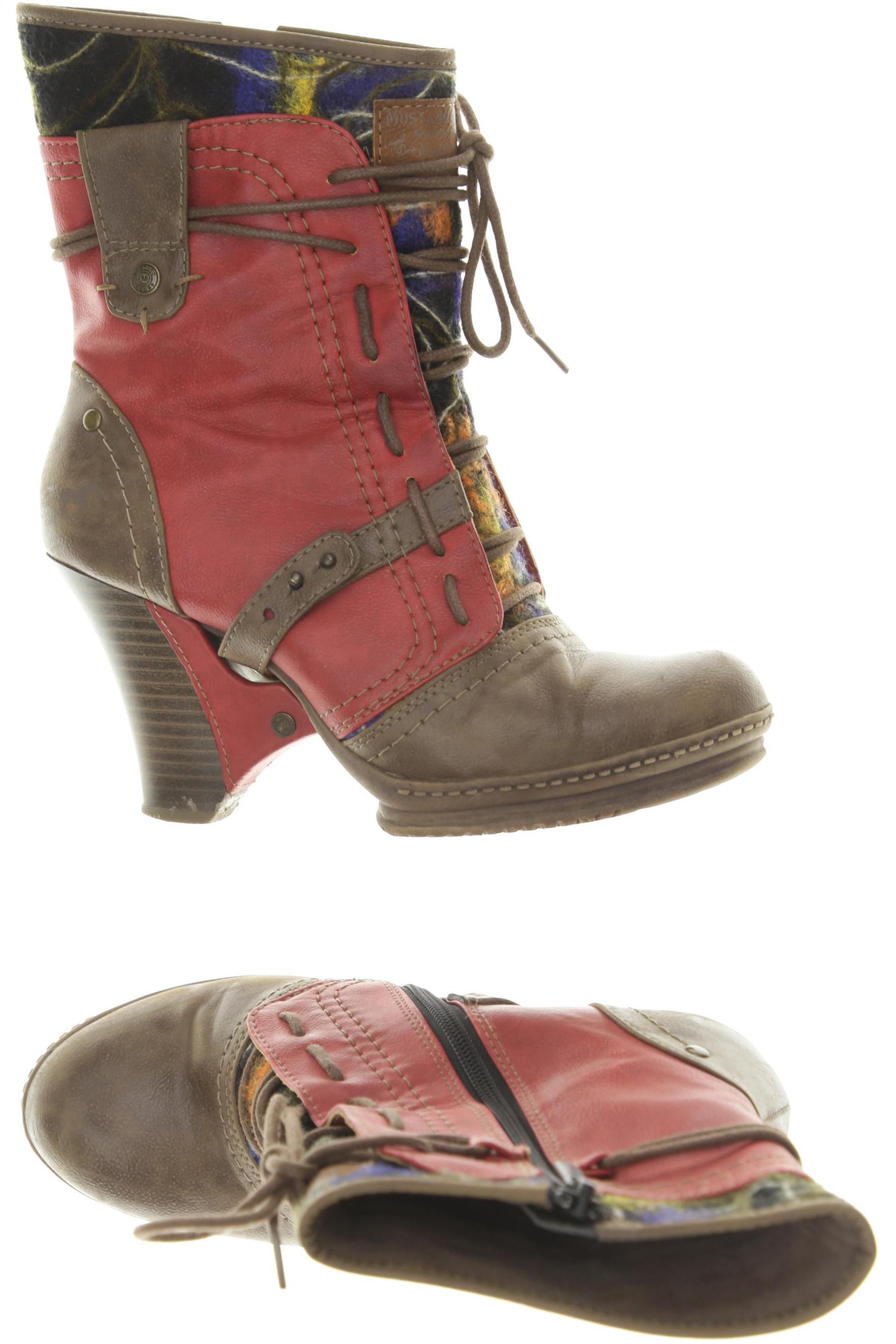 

Mustang Damen Stiefelette, rot, Gr. 38