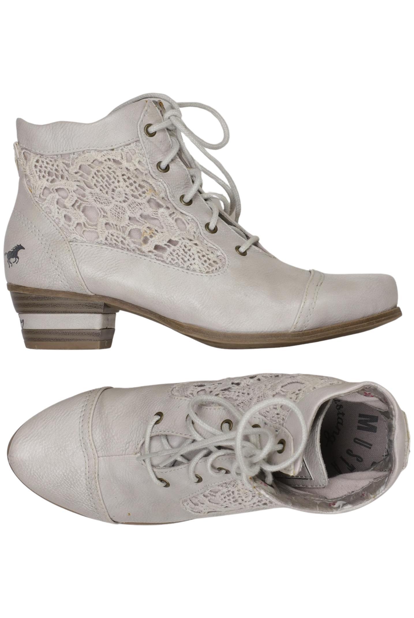 

Mustang Damen Stiefelette, cremeweiß, Gr. 36
