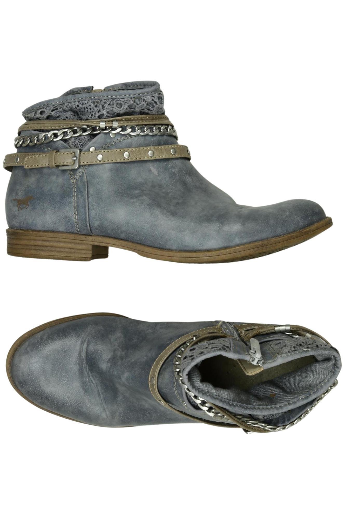 

Mustang Damen Stiefelette, blau, Gr. 39