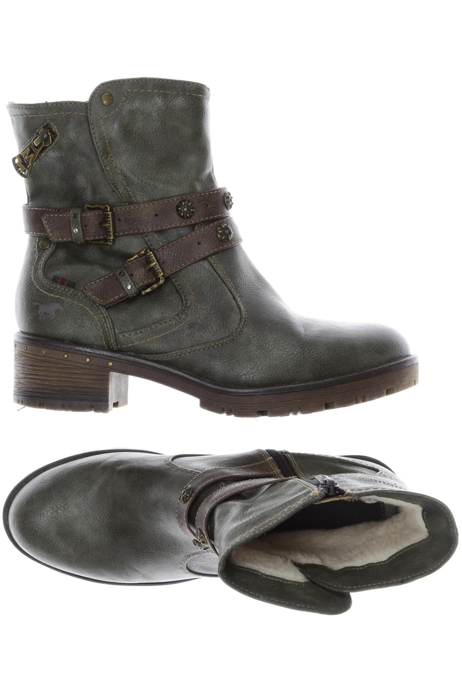 

Mustang Damen Stiefelette, grün, Gr. 40