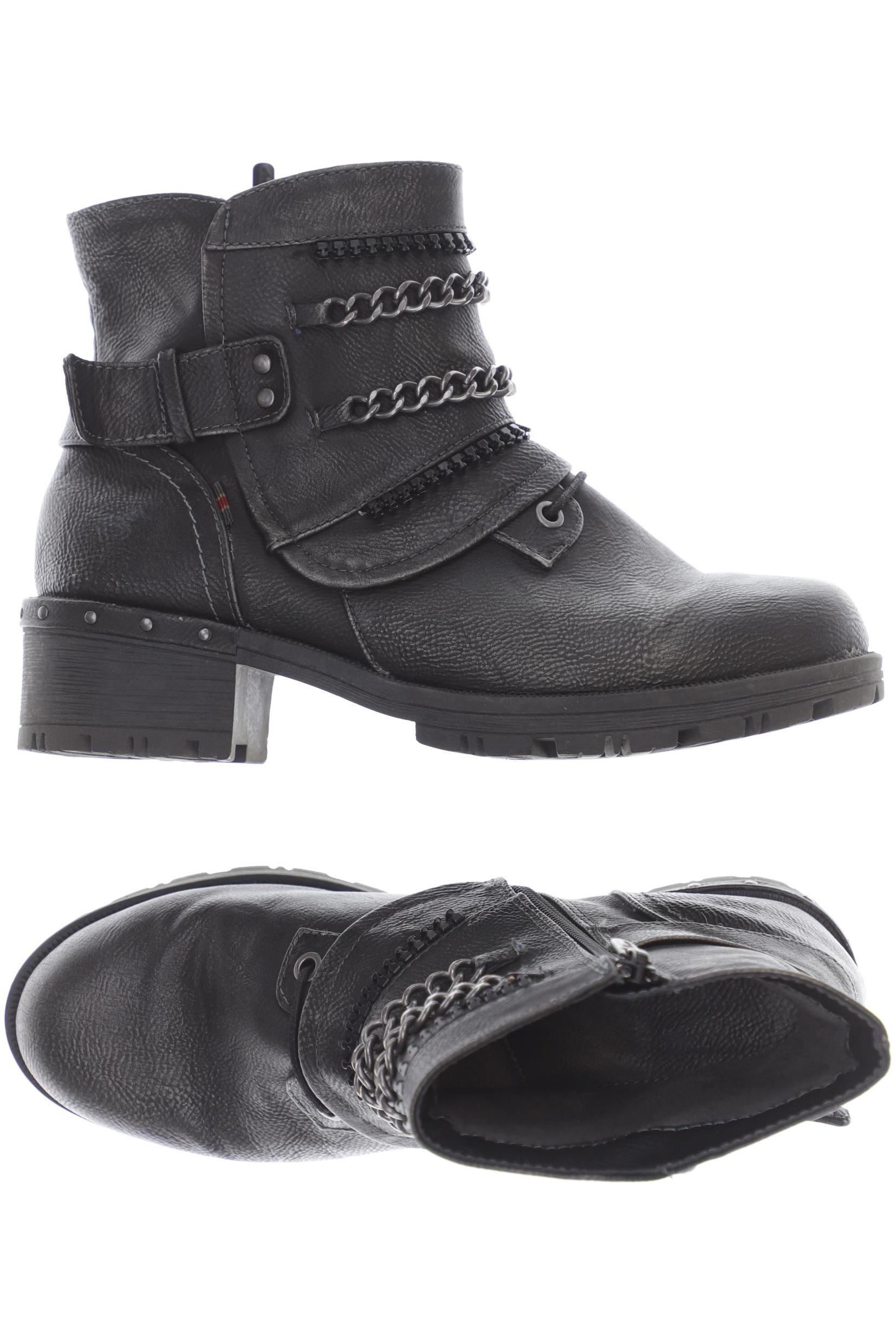 

Mustang Damen Stiefelette, schwarz, Gr. 39