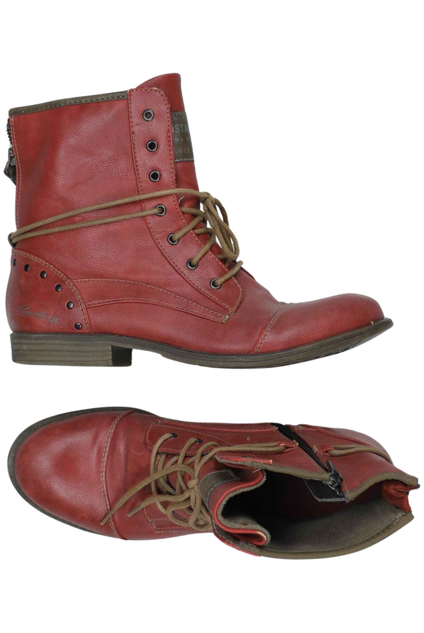 

Mustang Damen Stiefelette, rot, Gr. 38