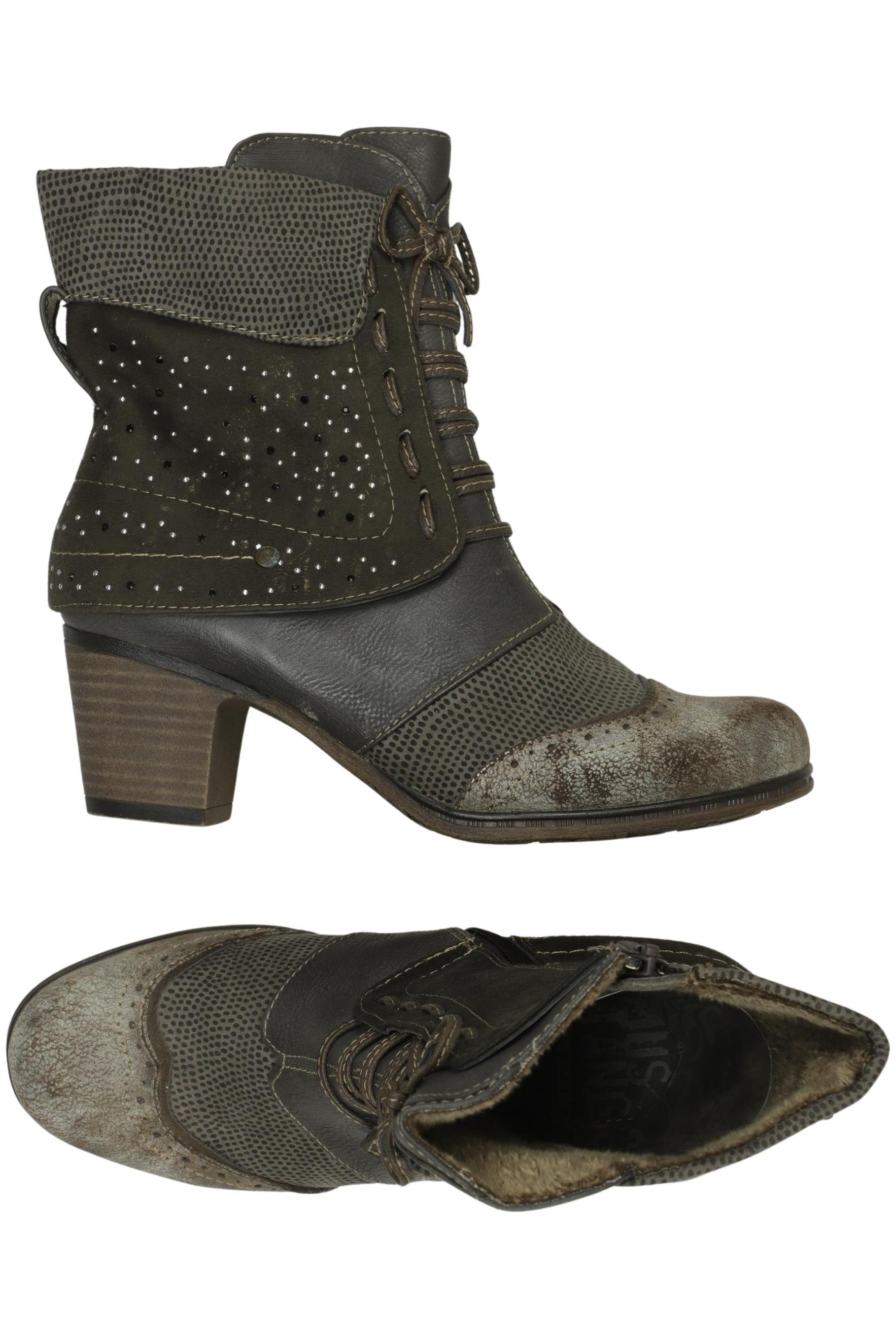 

Mustang Damen Stiefelette, grün, Gr. 37