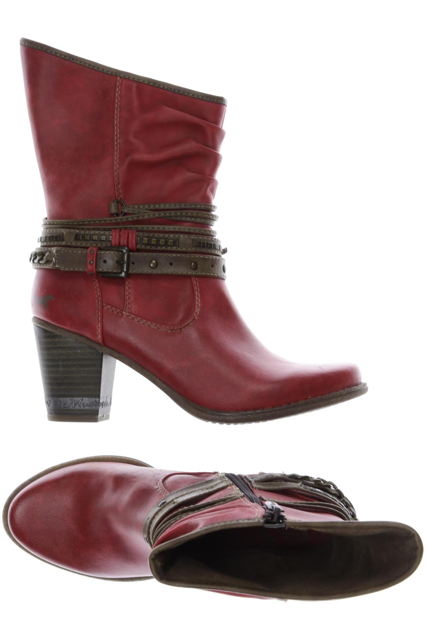 

Mustang Damen Stiefelette, rot, Gr. 38