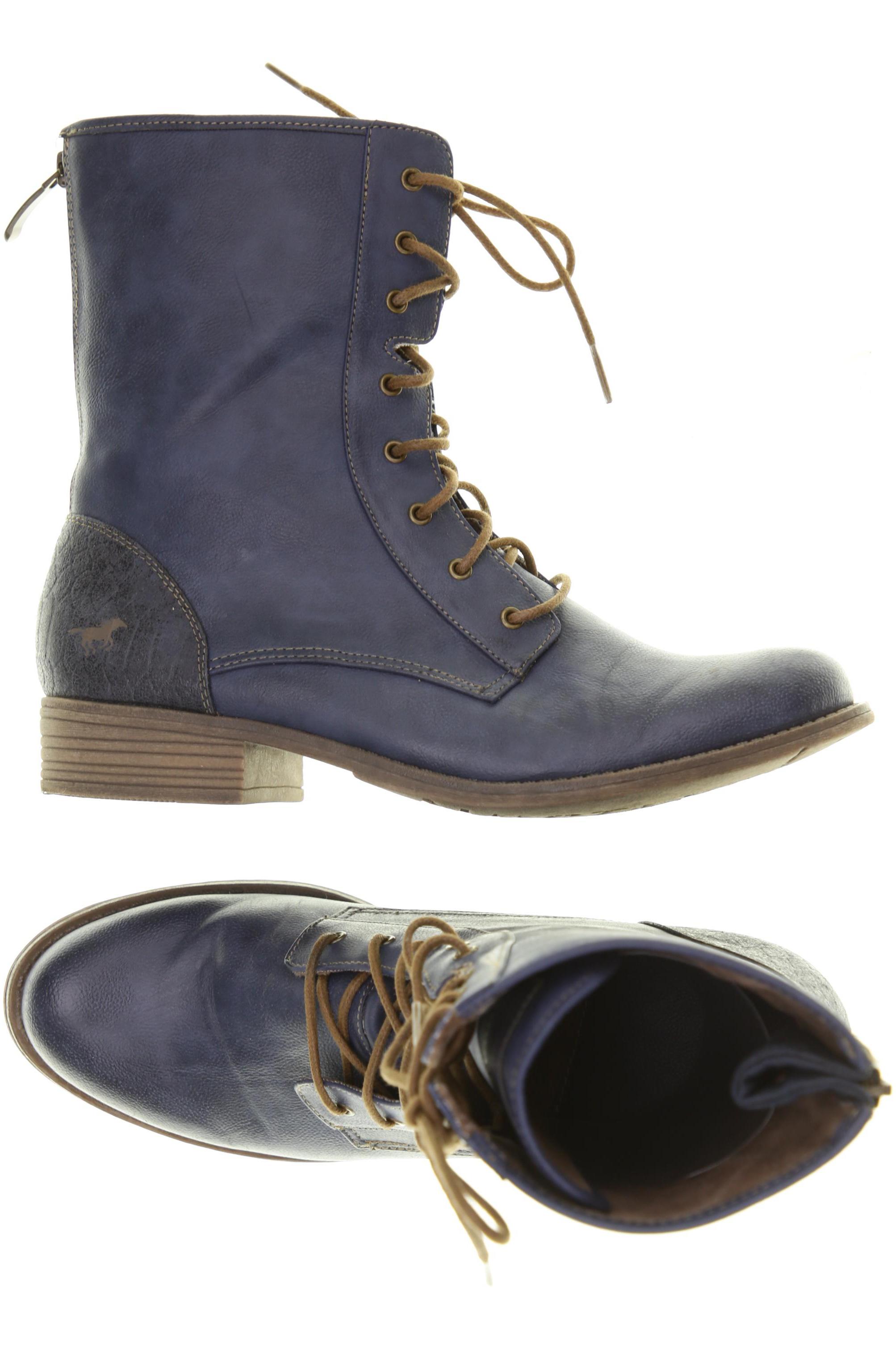 

Mustang Damen Stiefelette, blau, Gr. 41